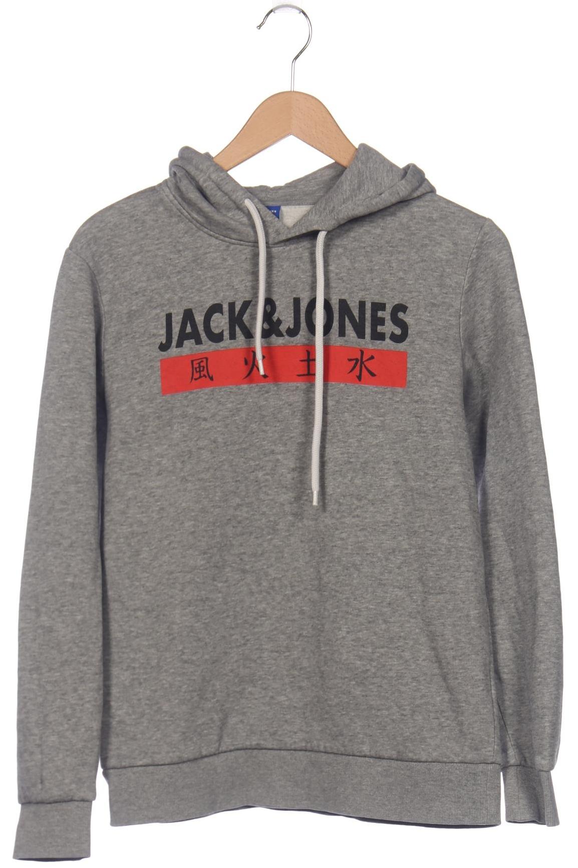 

Jack & Jones Herren Kapuzenpullover, grau, Gr. 48