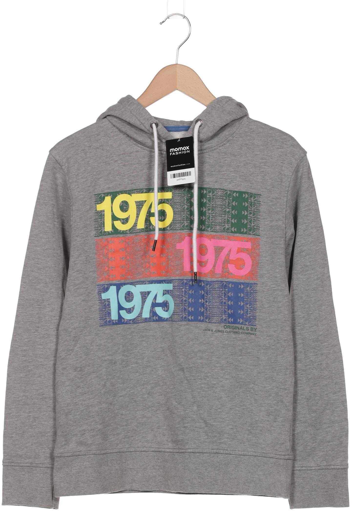 

Jack & Jones Herren Kapuzenpullover, grau, Gr. 48