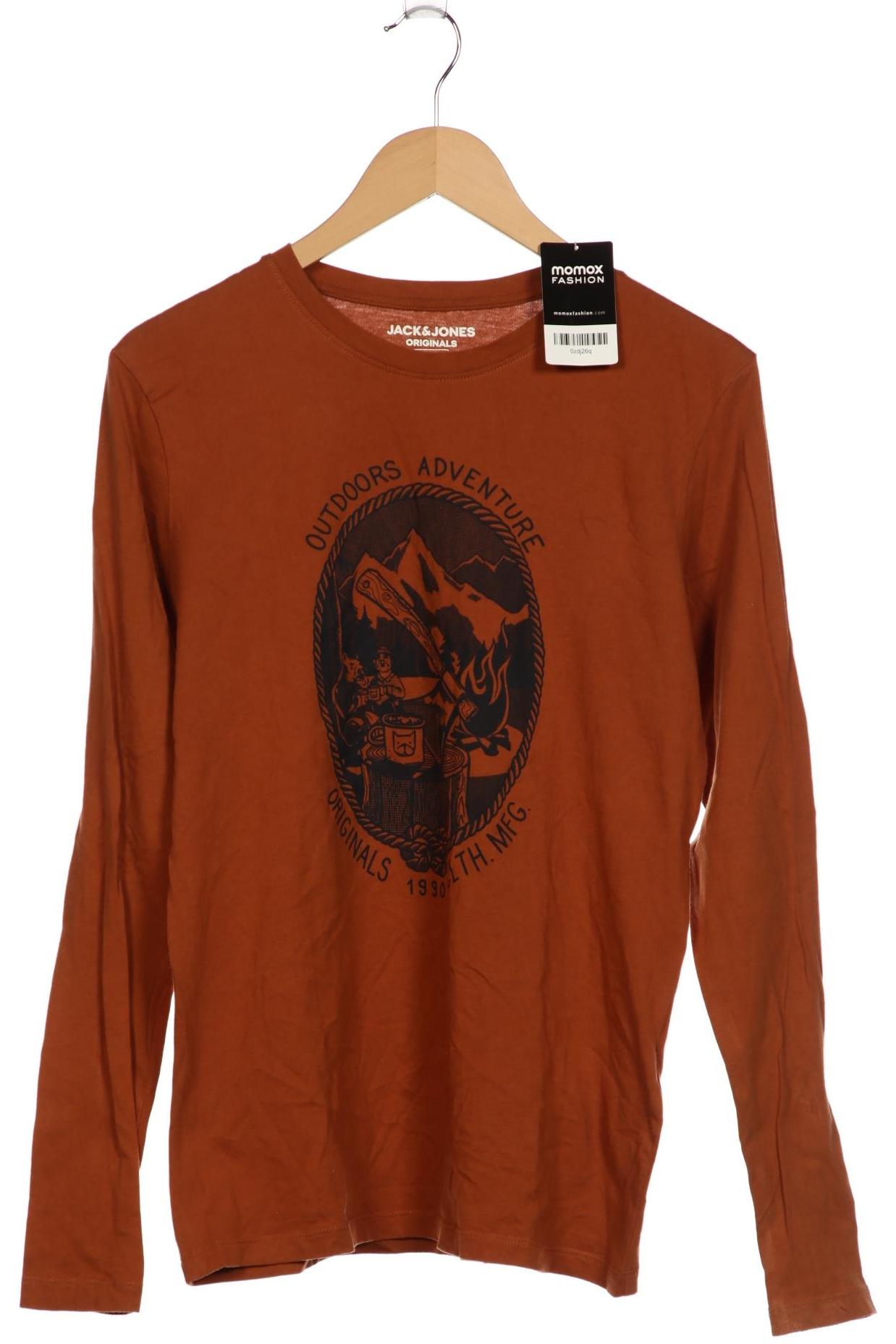 Thumbnail - Jack &amp; Jones Herren Langarmshirt, braun, Gr. 46