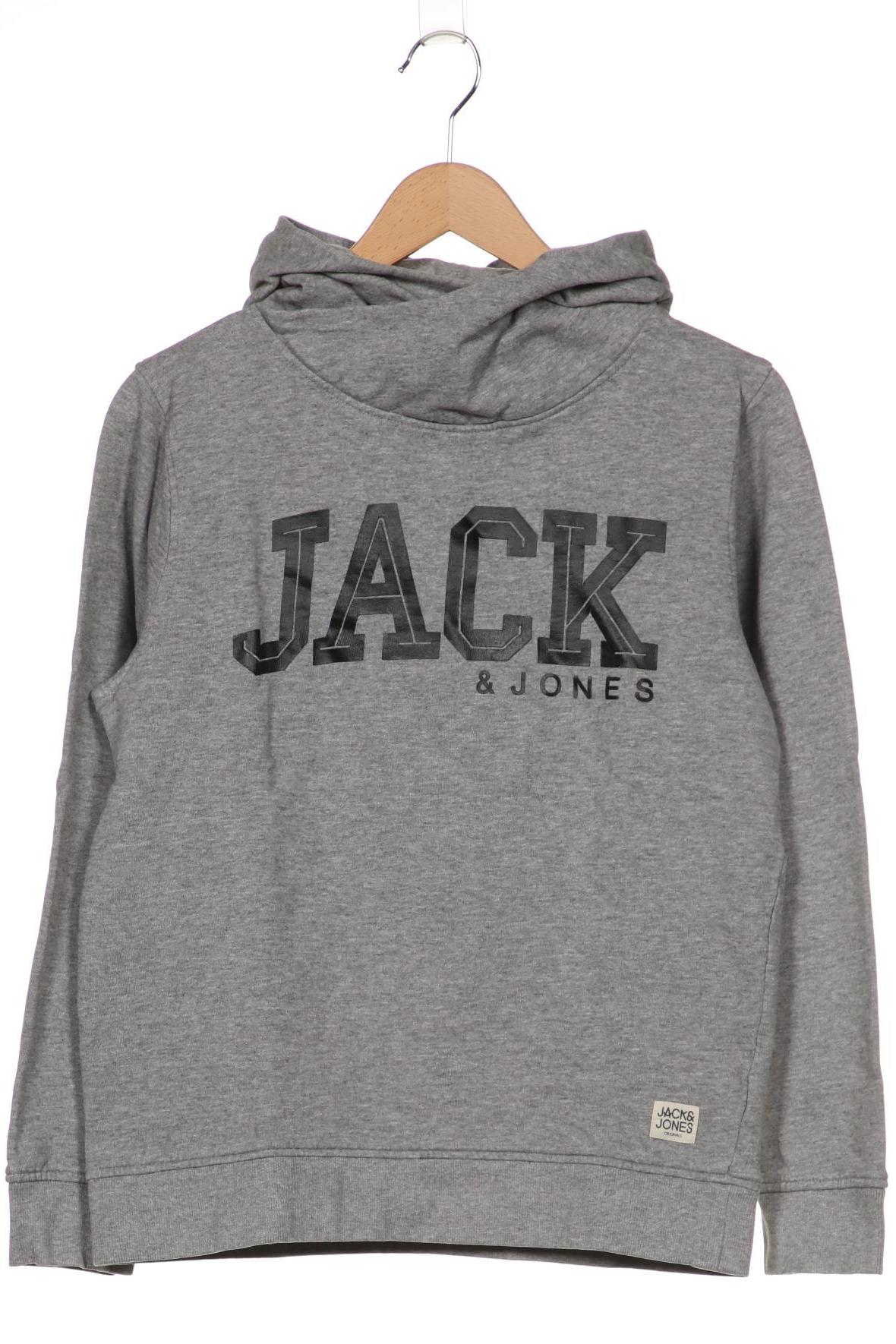

Jack & Jones Herren Kapuzenpullover, grau, Gr. 48
