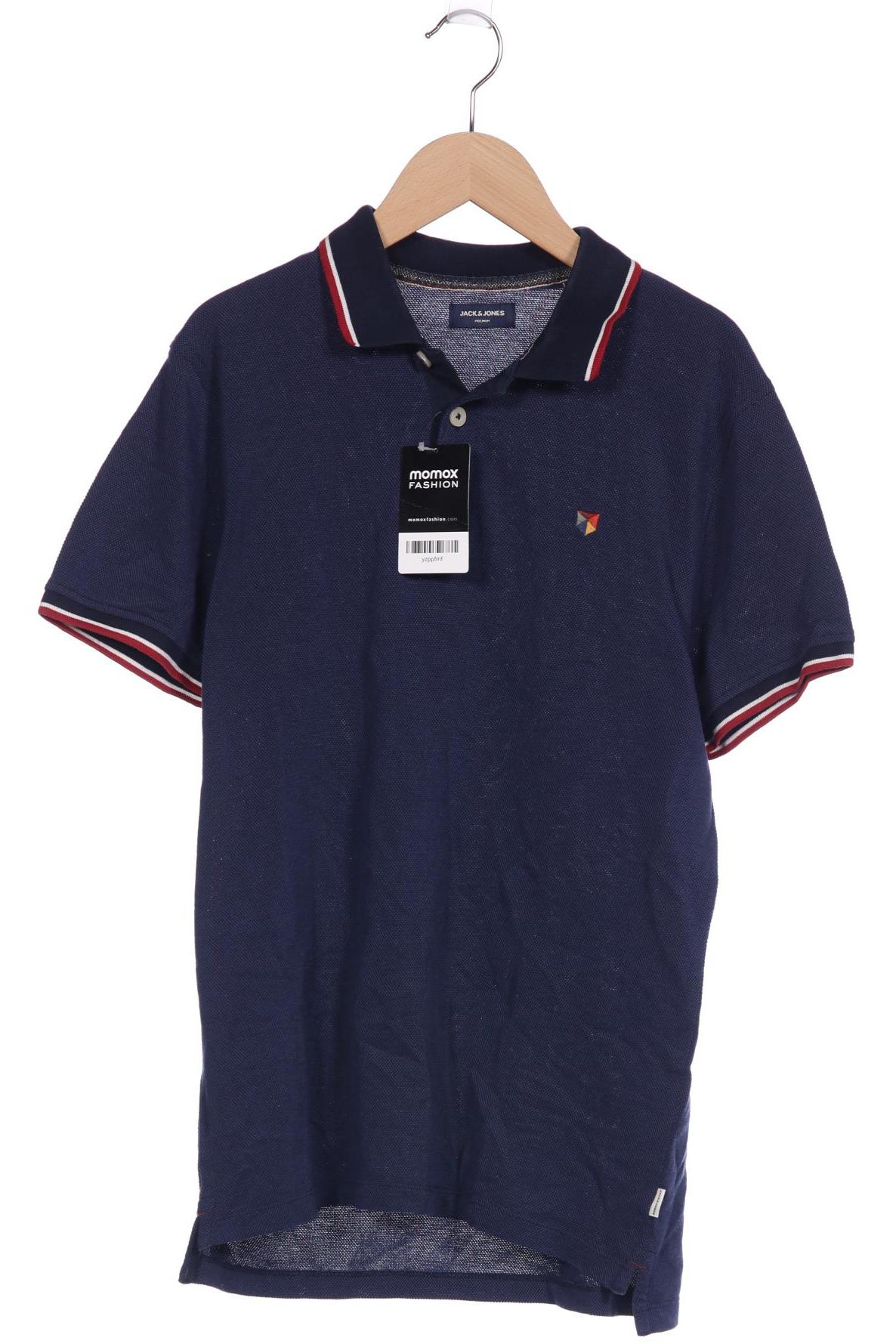 

Jack & Jones Herren Poloshirt, marineblau