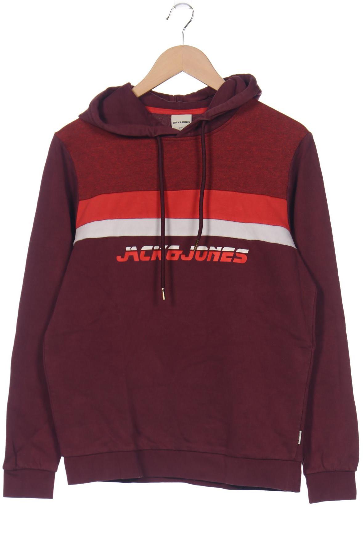 

JACK & JONES Herren Kapuzenpullover, bordeaux