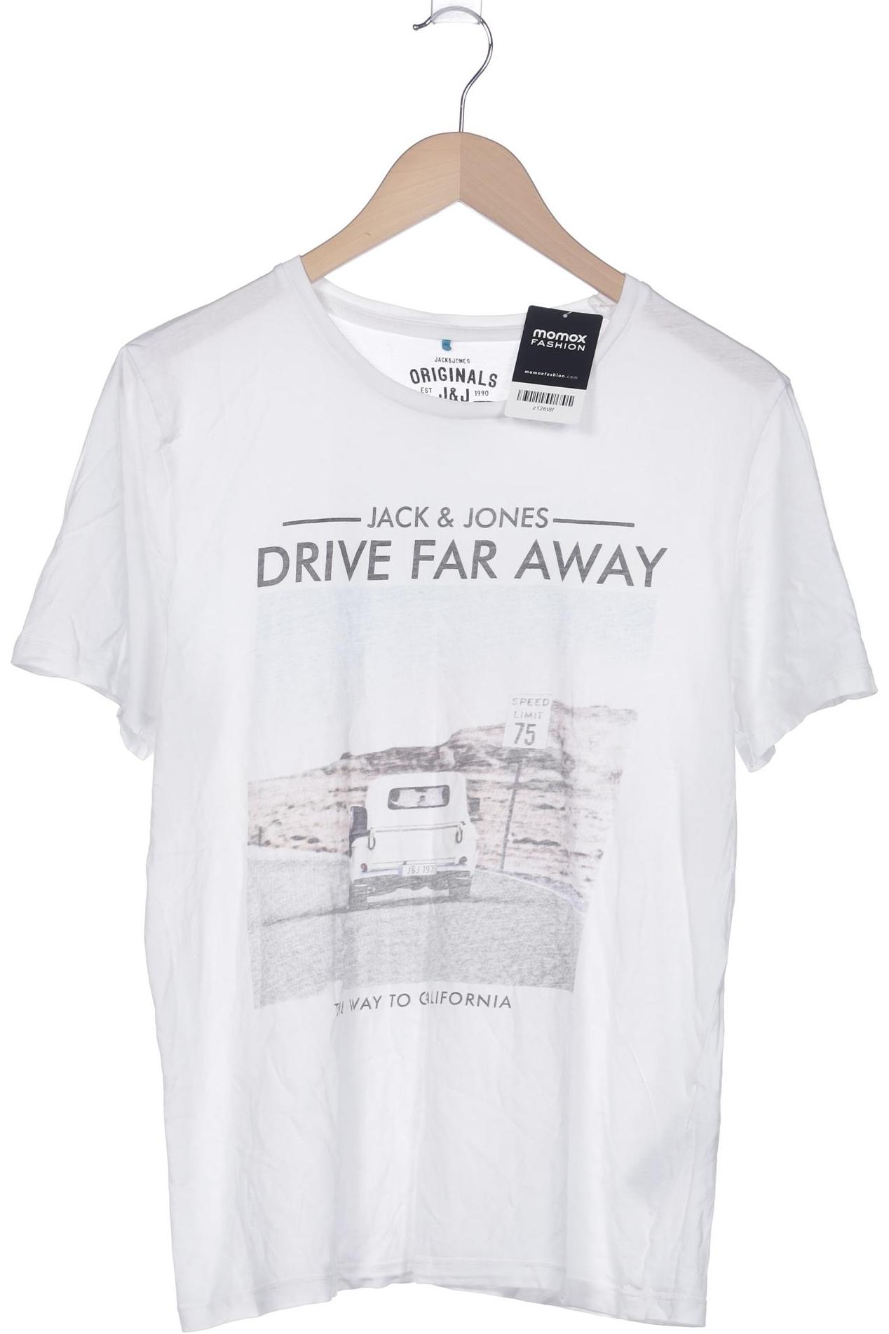 

Jack & Jones Herren T-Shirt, weiß, Gr. 52