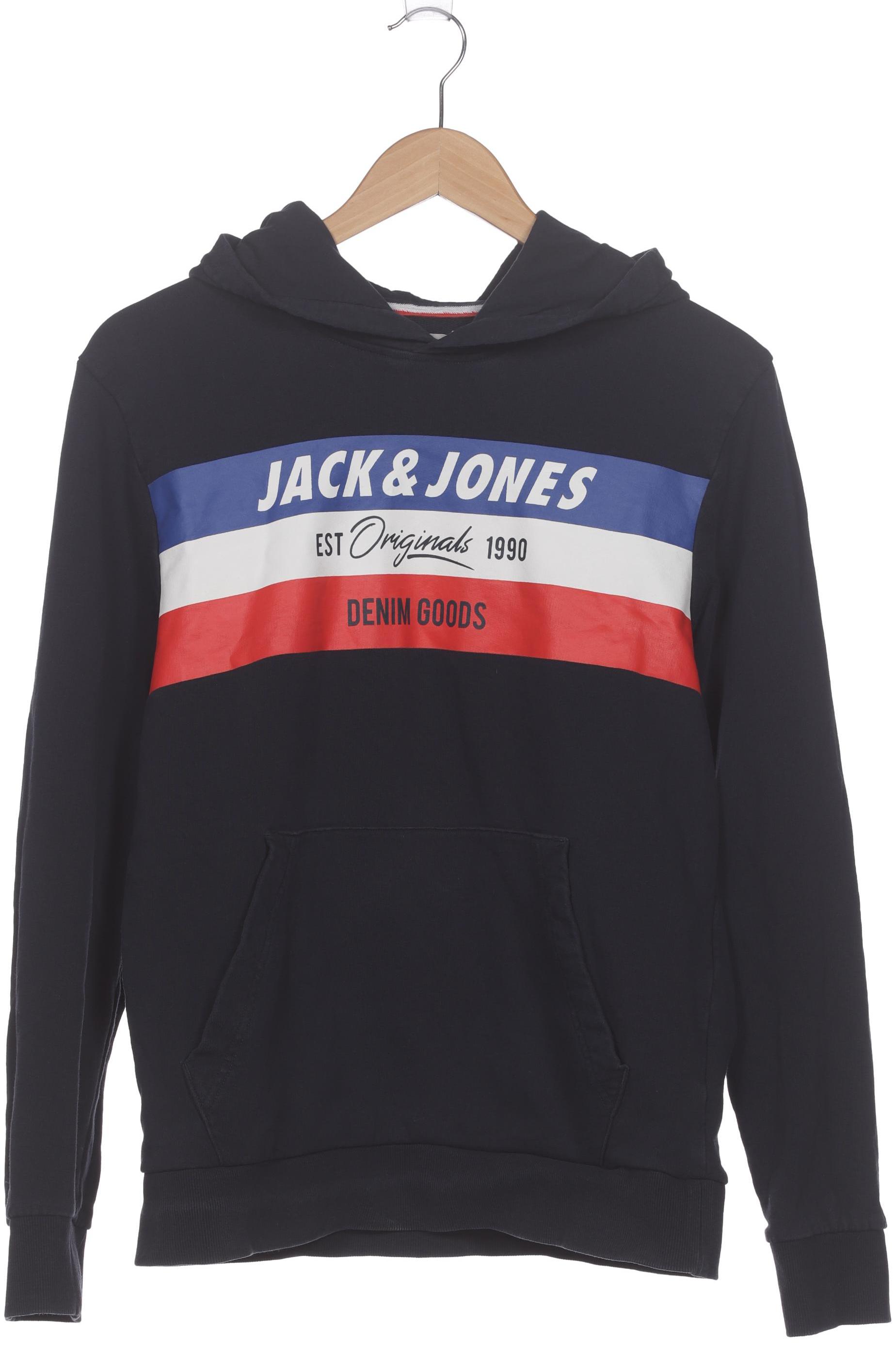 

Jack & Jones Herren Kapuzenpullover, blau, Gr. 48
