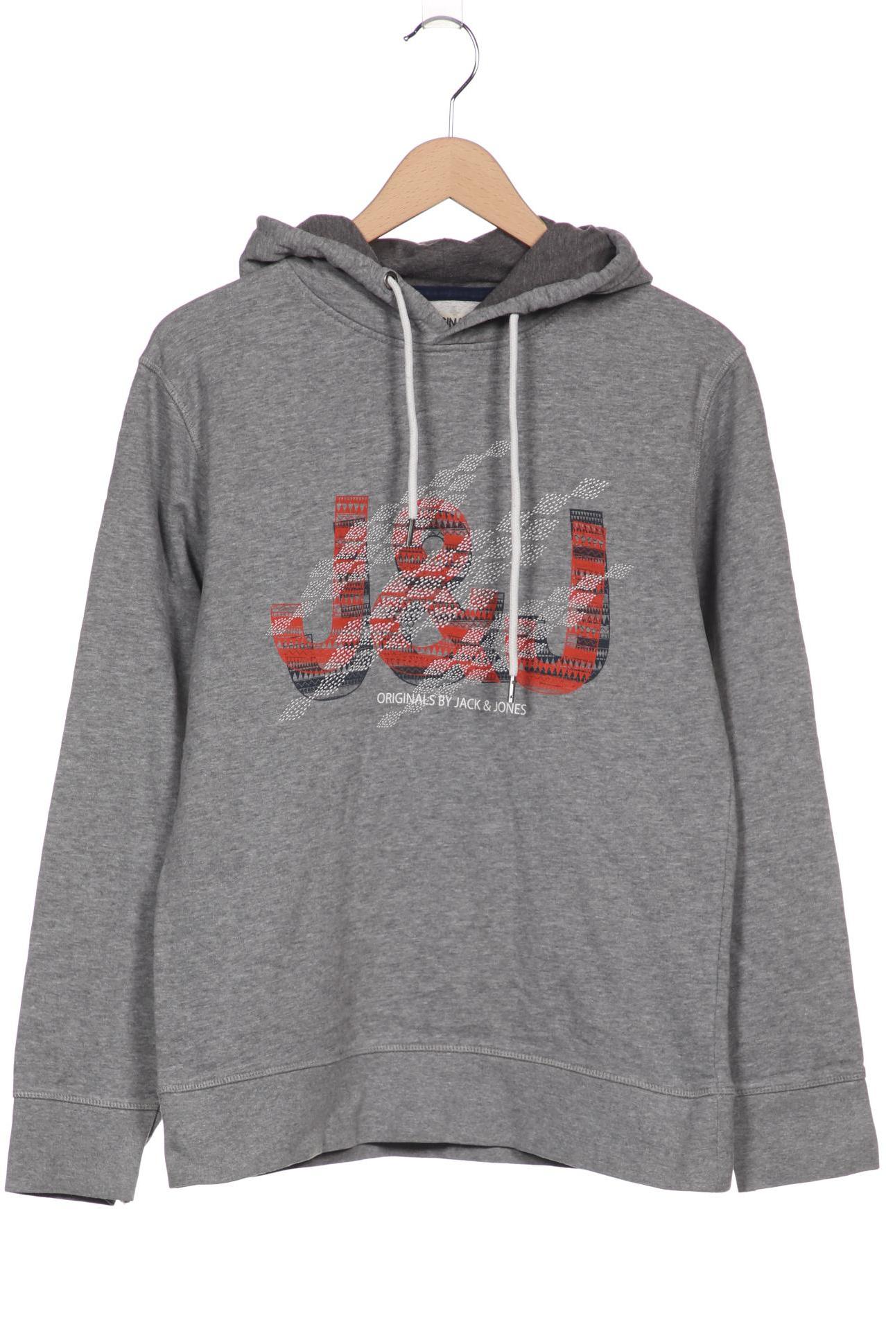 

Jack & Jones Herren Kapuzenpullover, grau, Gr. 52