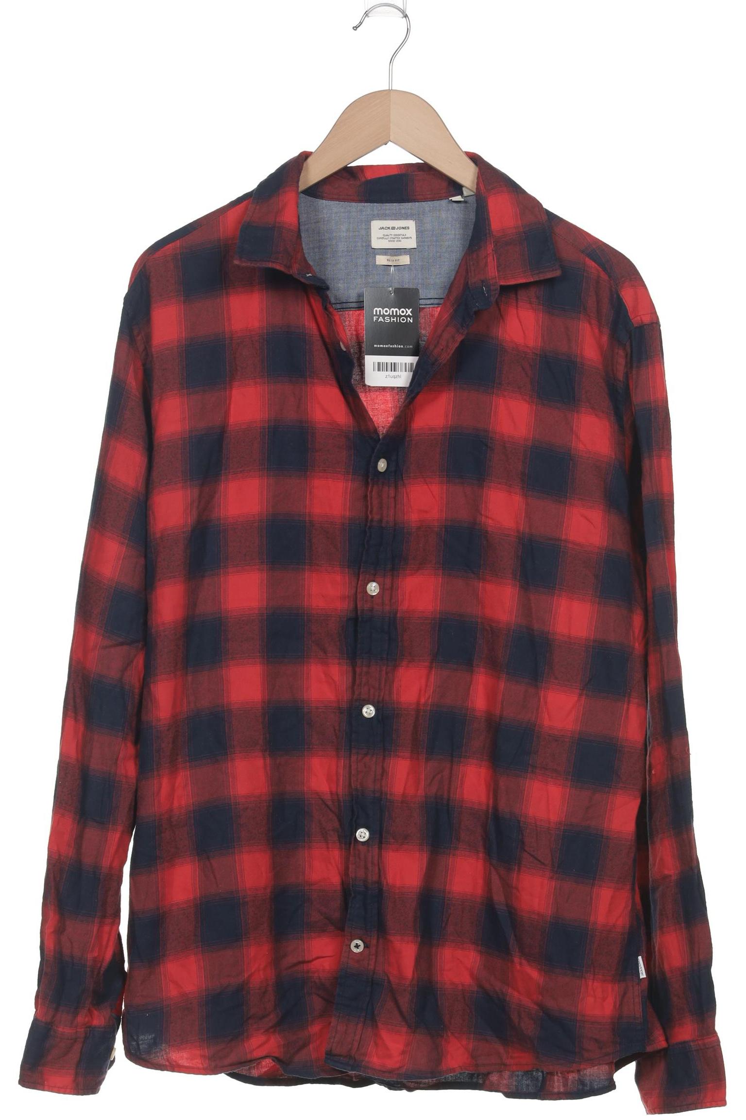 

Jack & Jones Herren Hemd, rot, Gr. 56