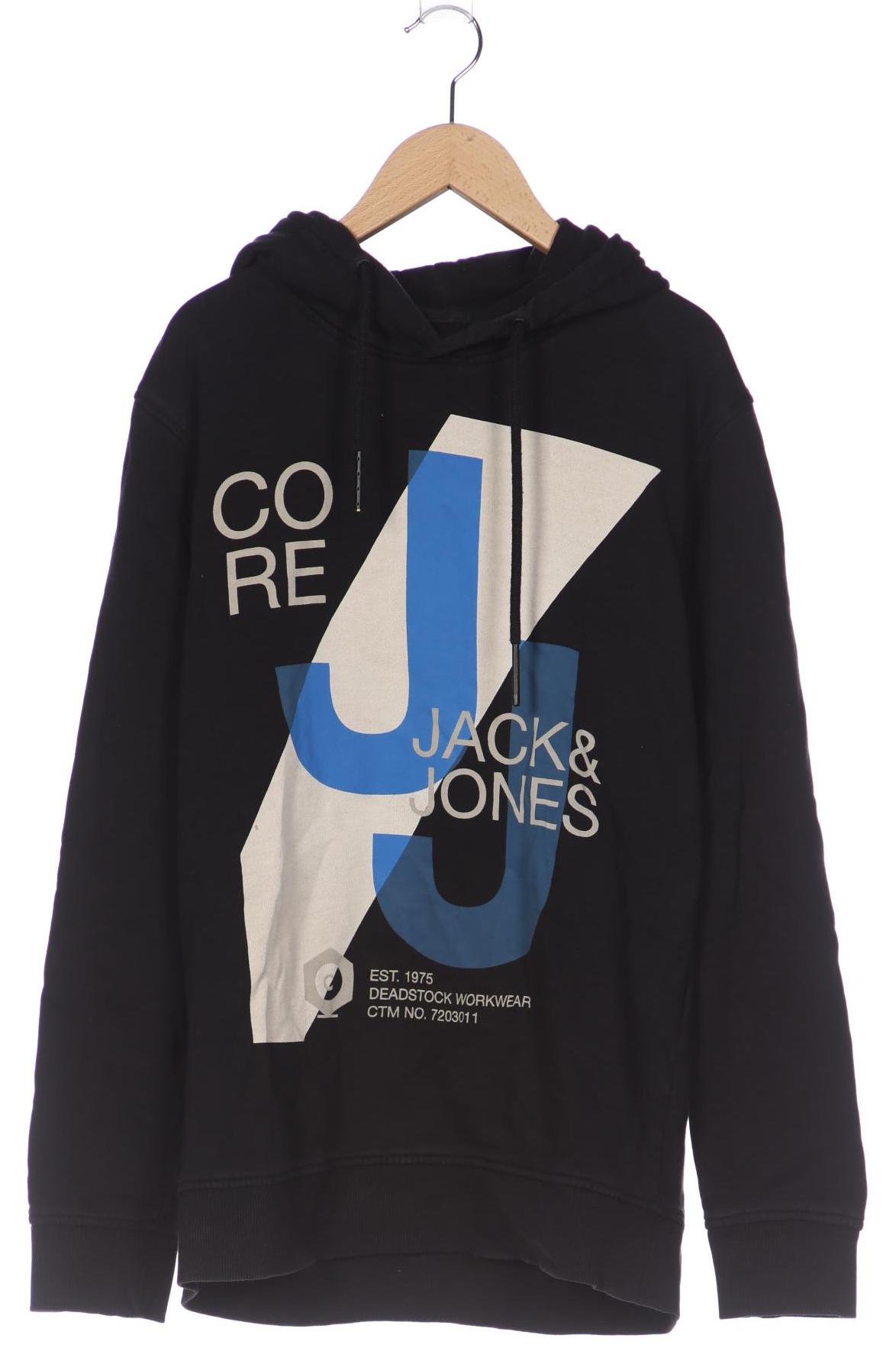 

JACK & JONES Herren Kapuzenpullover, schwarz