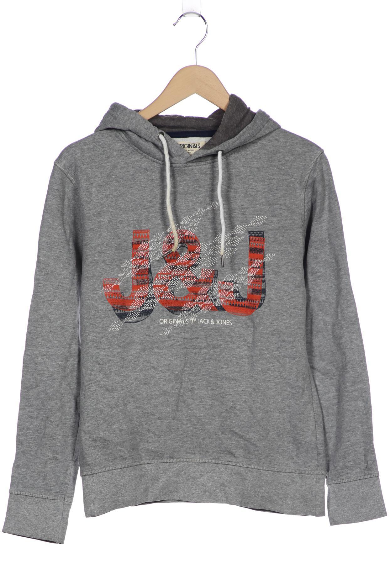 

Jack & Jones Herren Kapuzenpullover, grau, Gr. 46