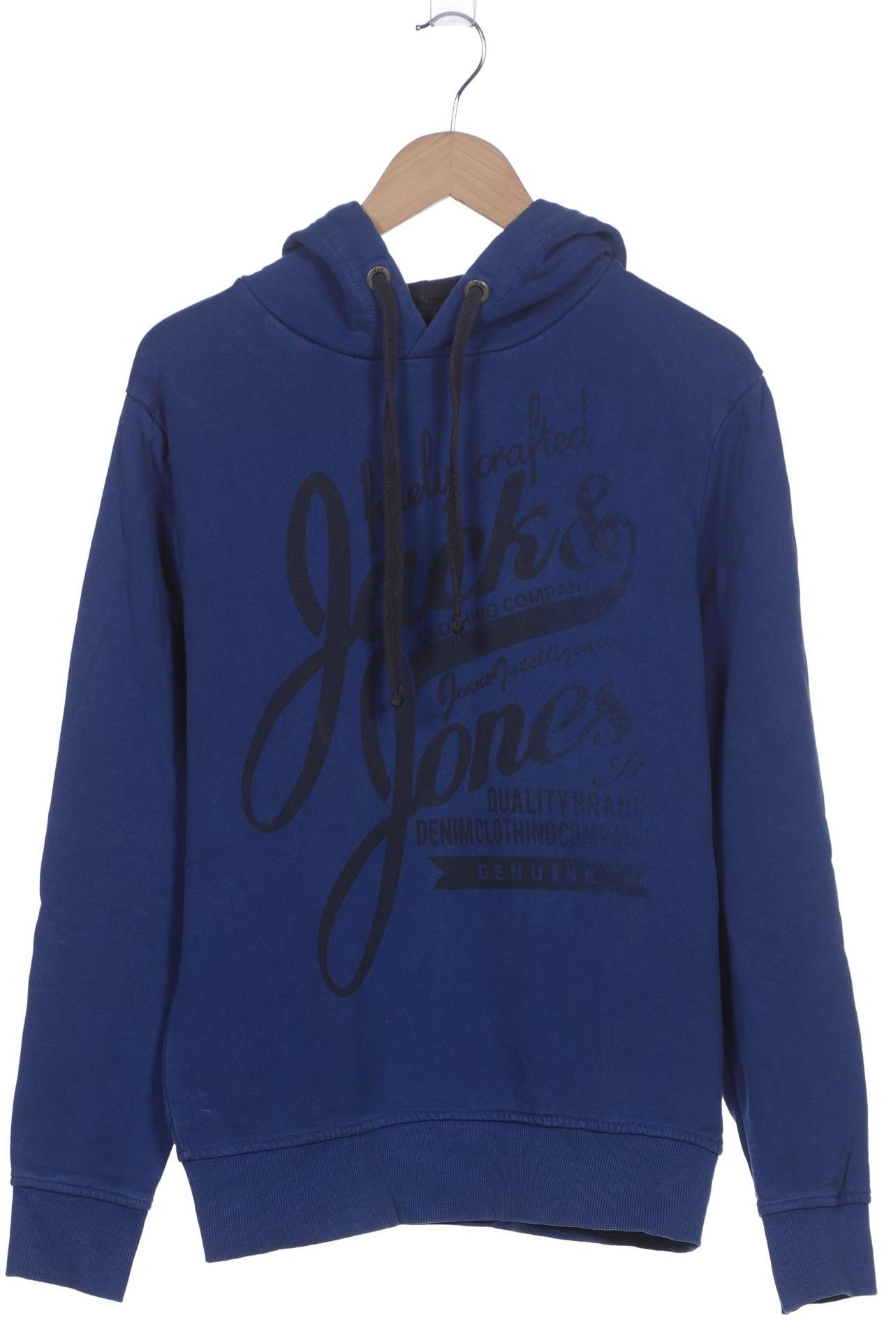 

Jack & Jones Herren Kapuzenpullover, blau, Gr. 48