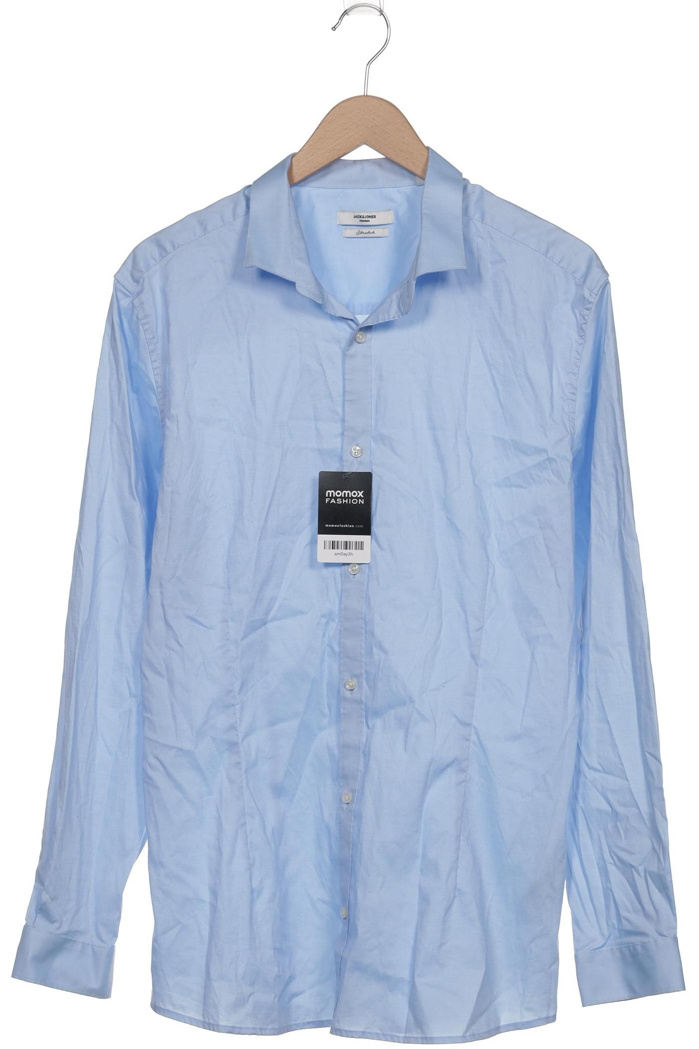 Thumbnail - Jack &amp; Jones Herren Hemd, hellblau, Gr. 56