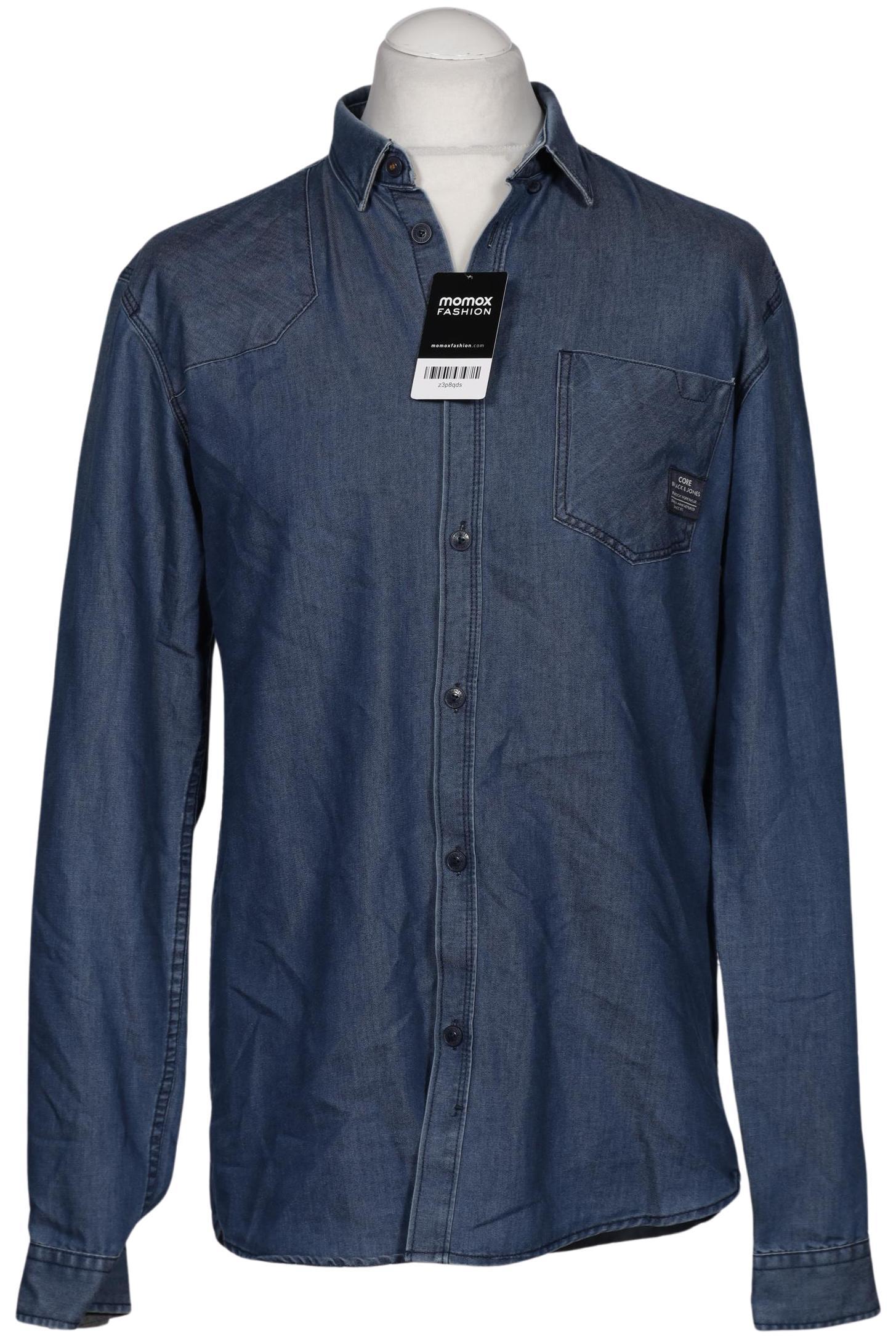 

Jack & Jones Herren Hemd, blau, Gr. 64