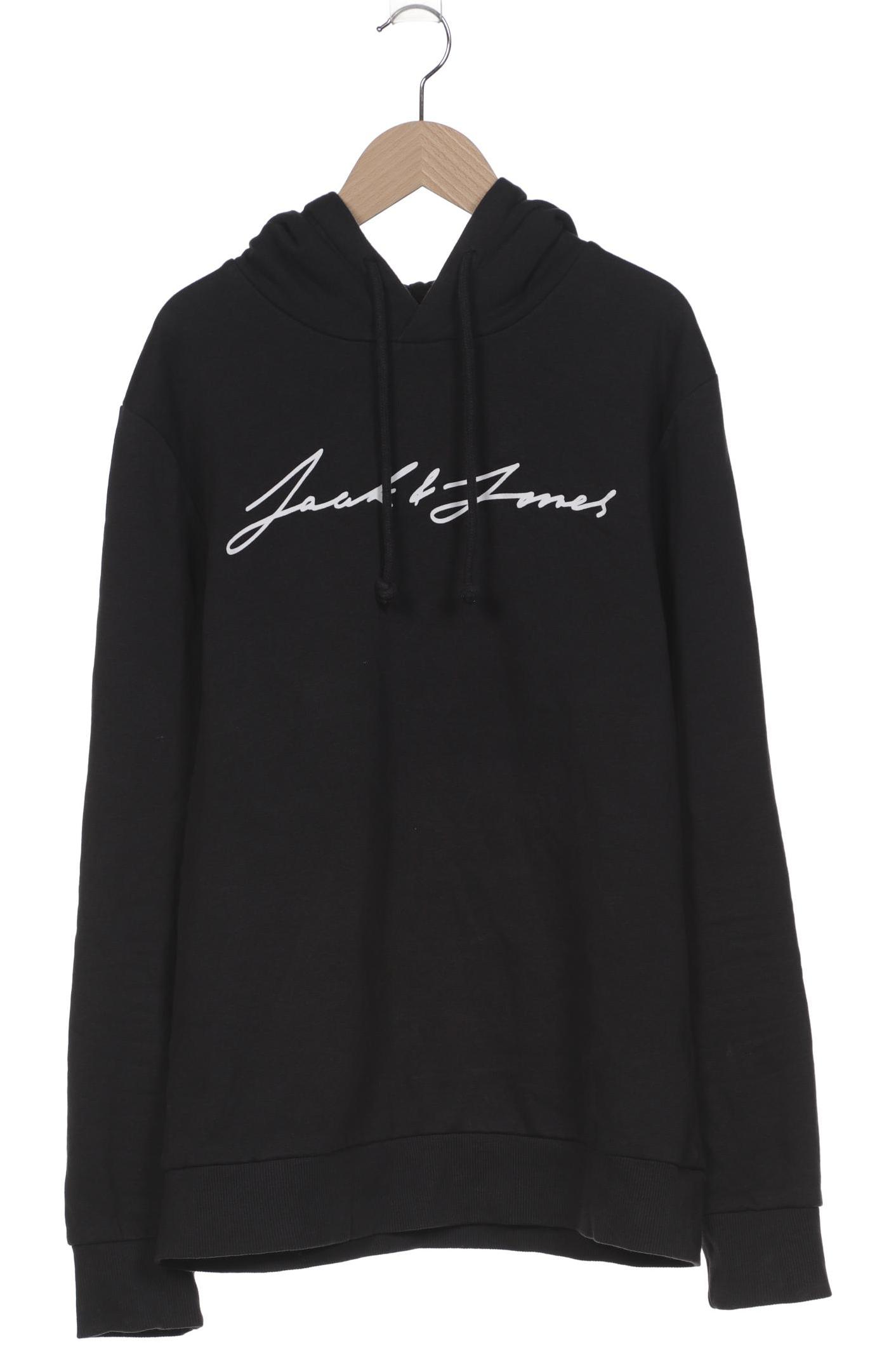 

Jack & Jones Herren Kapuzenpullover, schwarz, Gr. 48
