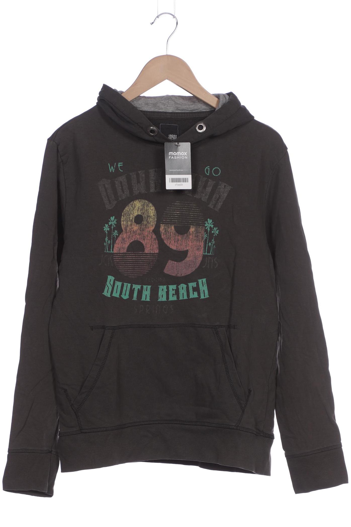 

Jack & Jones Herren Kapuzenpullover, grau, Gr. 52