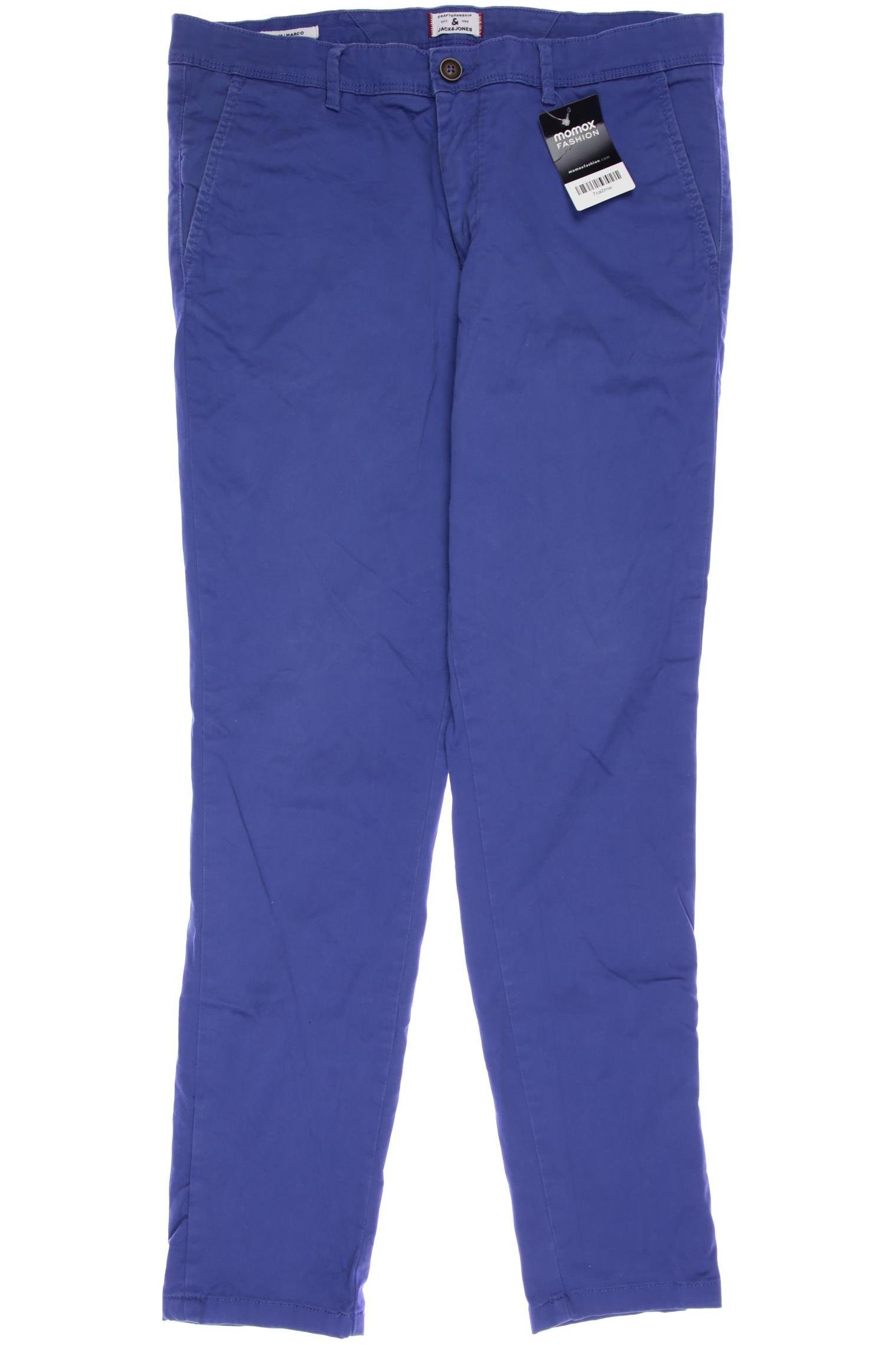 

Jack & Jones Herren Stoffhose, blau, Gr. 34