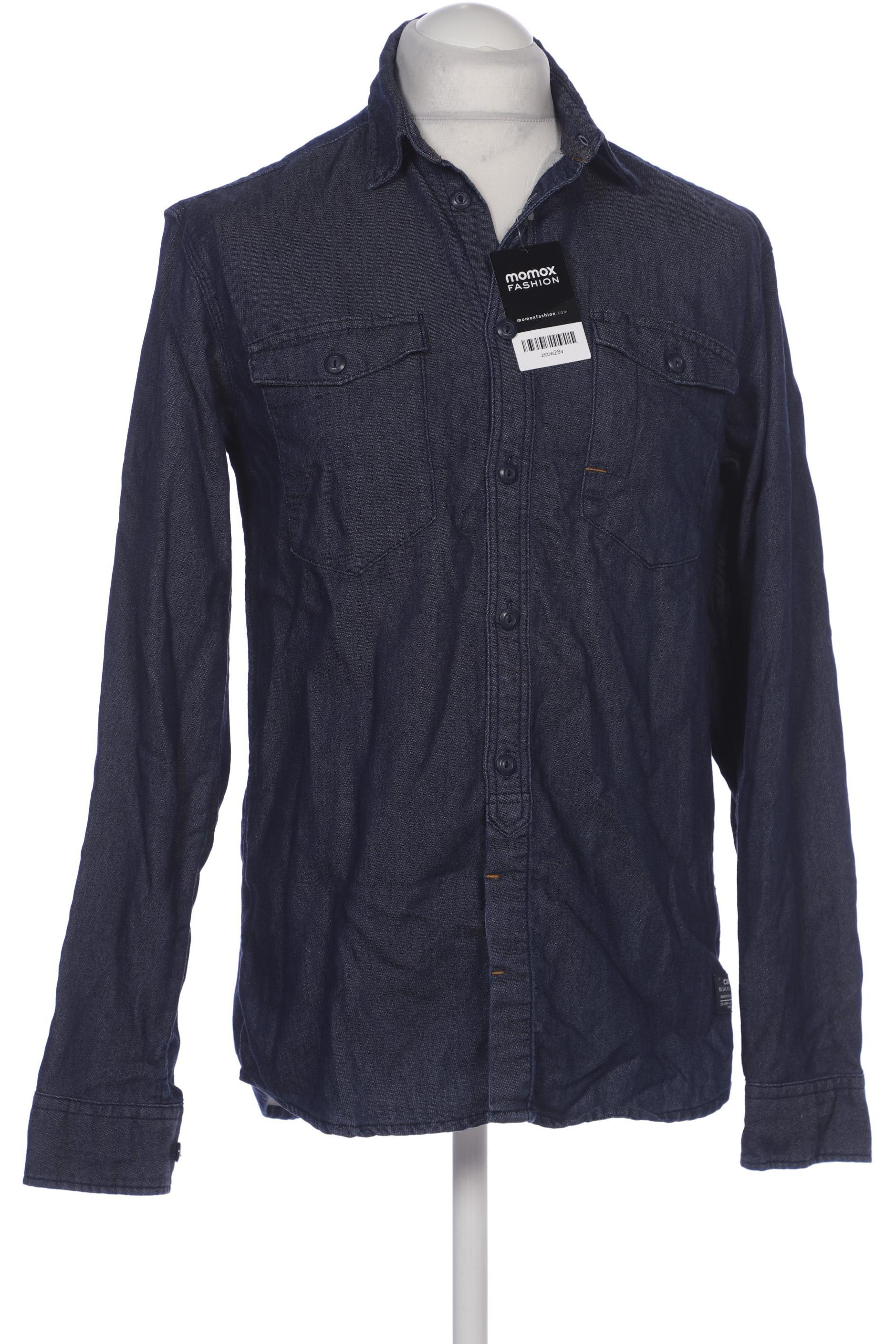 

Jack & Jones Herren Hemd, marineblau, Gr. 48