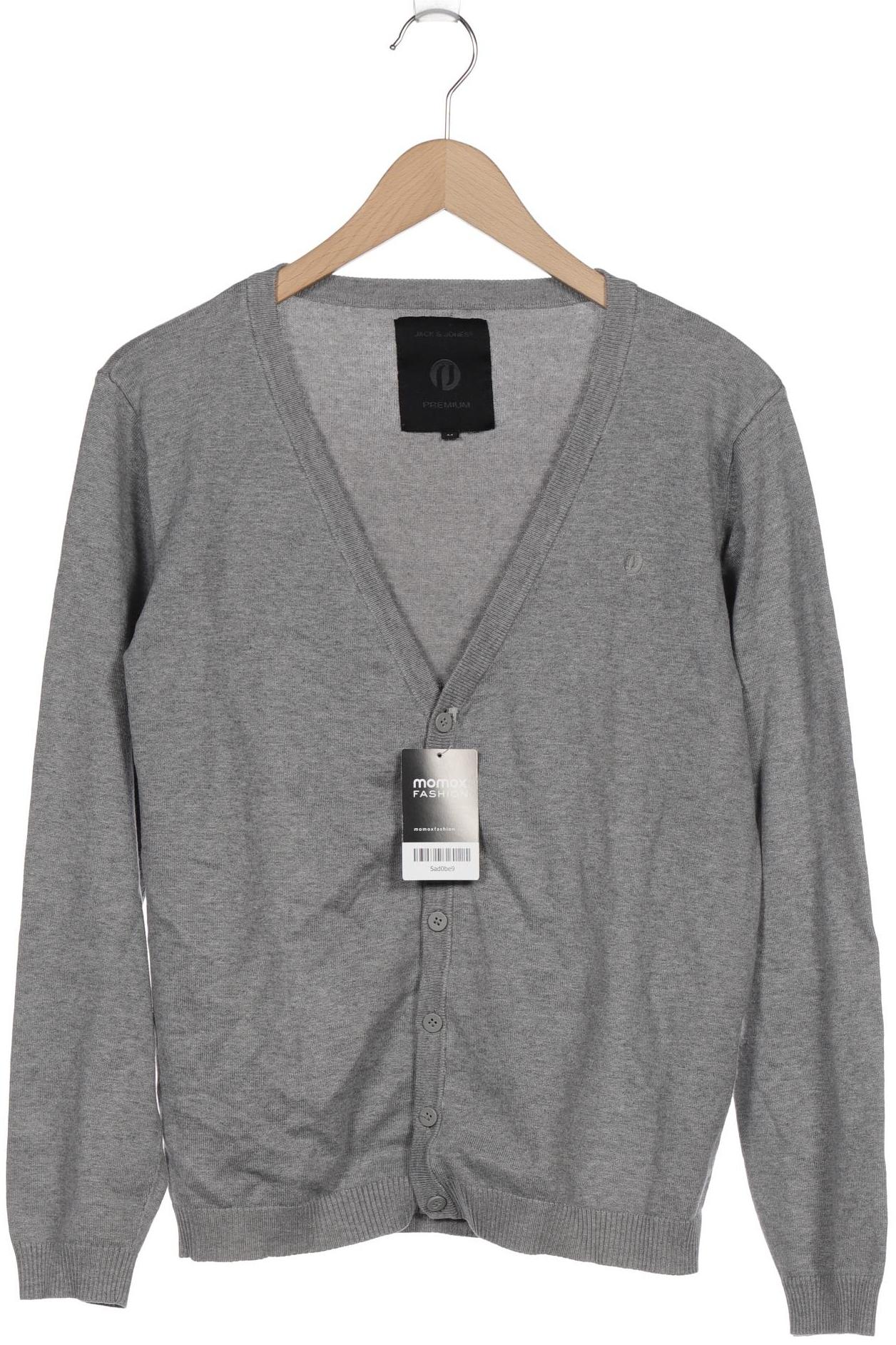

Jack & Jones Herren Strickjacke, grau, Gr. 48