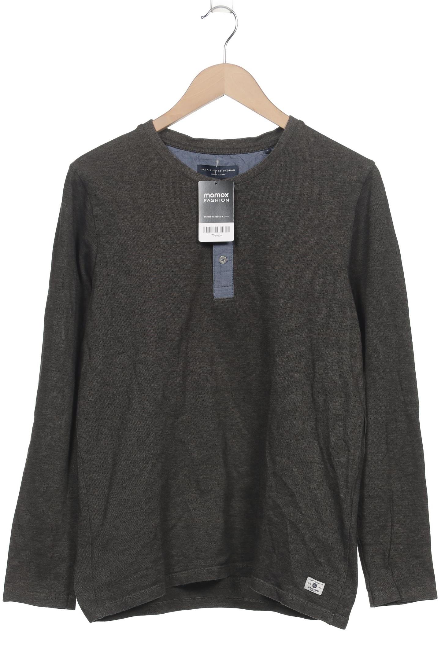 

Jack & Jones Herren Langarmshirt, grün, Gr. 52