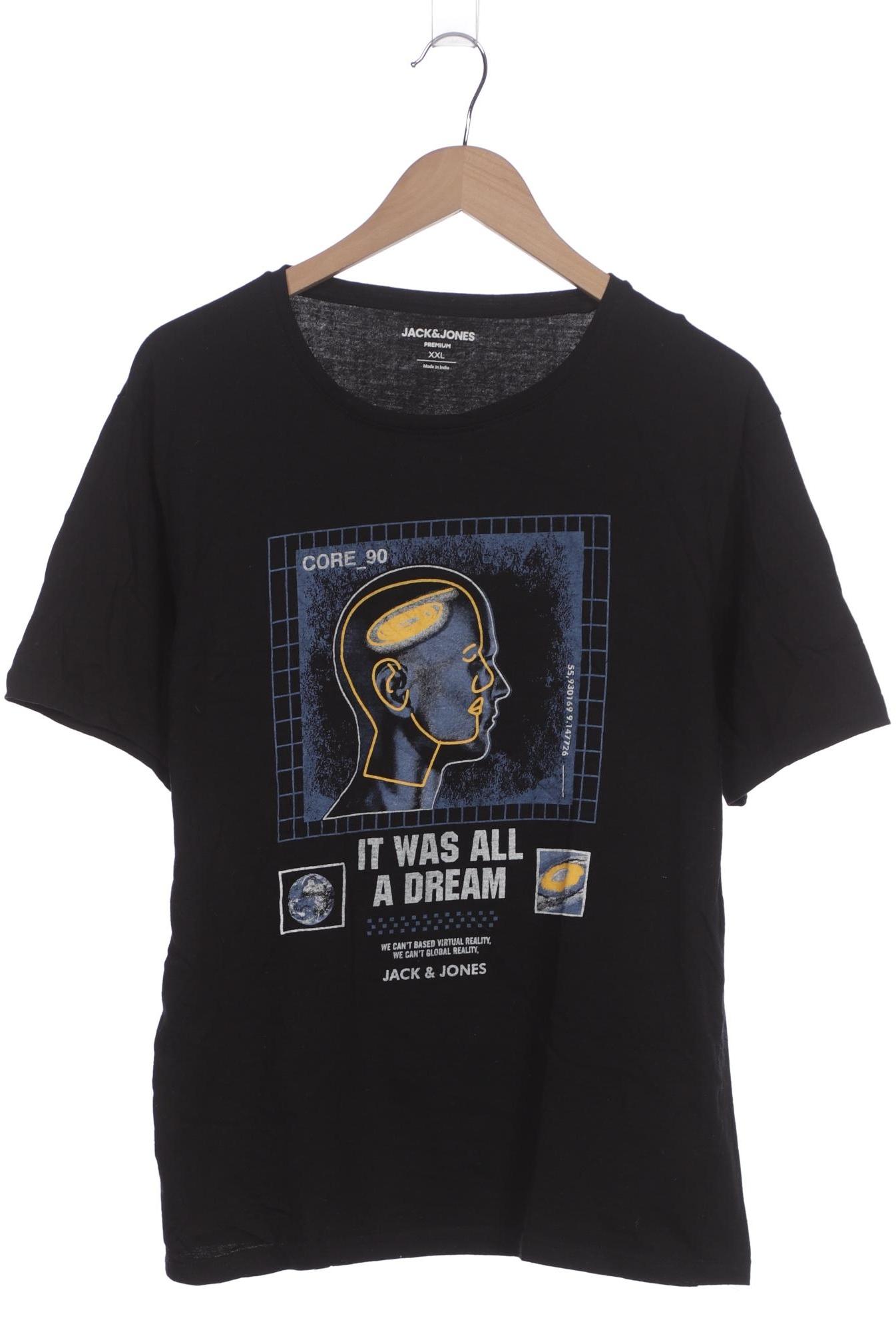 

Jack & Jones Herren T-Shirt, schwarz, Gr. 56