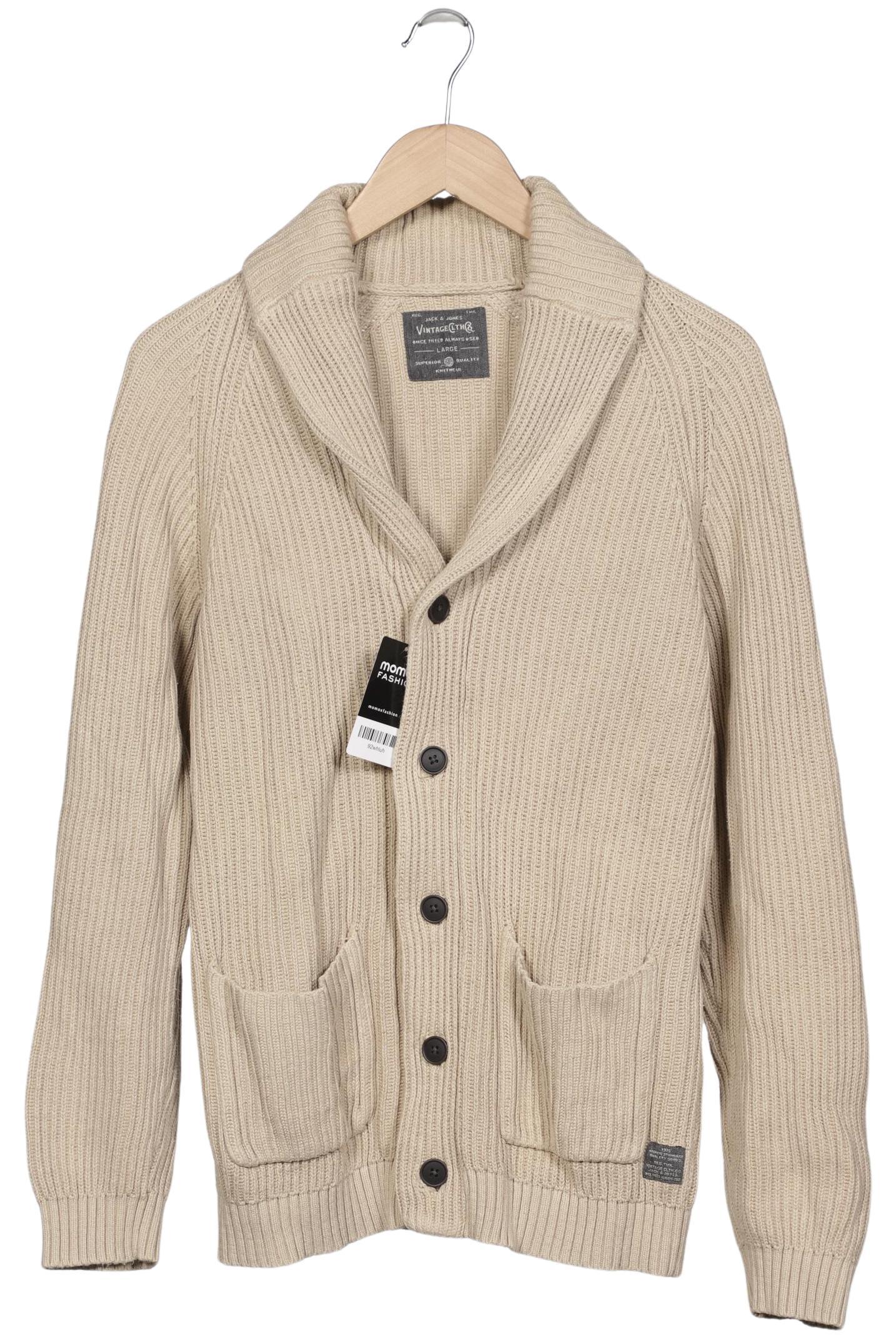 

Jack & Jones Herren Strickjacke, beige, Gr. 52
