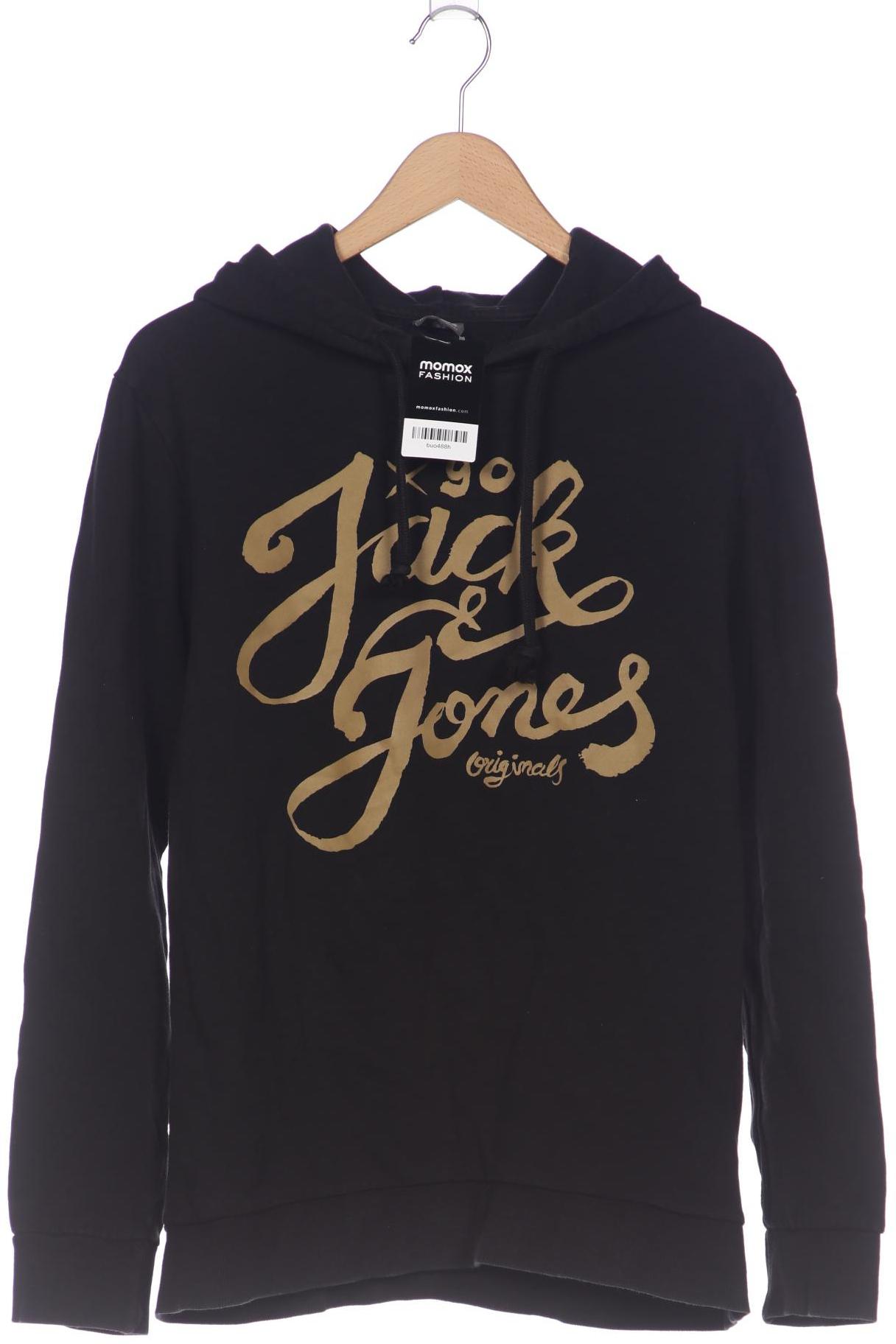 

Jack & Jones Herren Kapuzenpullover, schwarz, Gr. 52