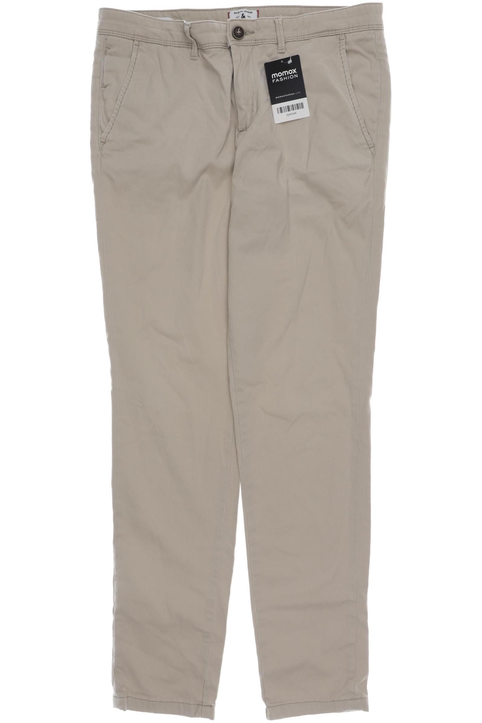 

JACK & JONES Herren Stoffhose, beige