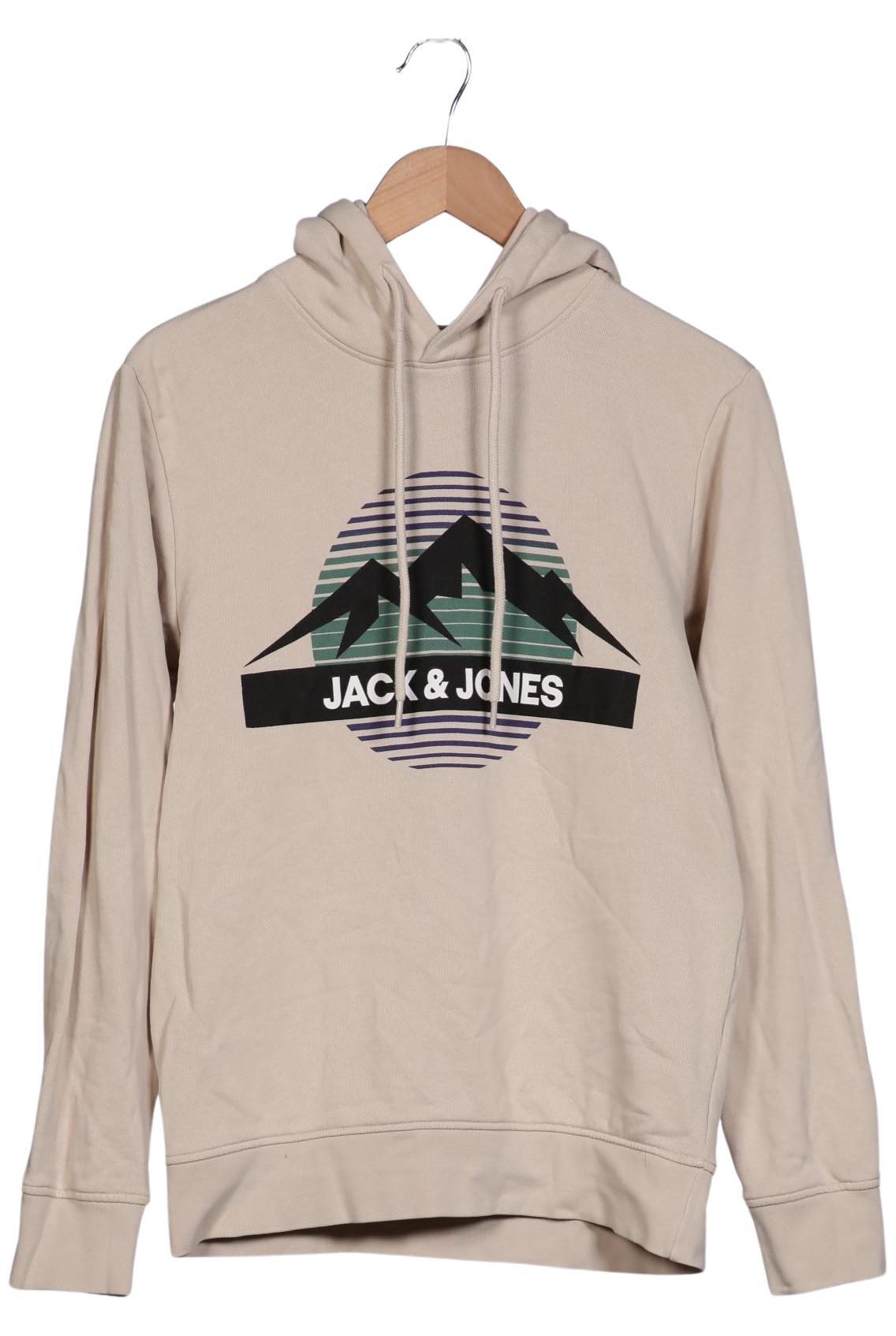 

Jack & Jones Herren Kapuzenpullover, beige, Gr. 46
