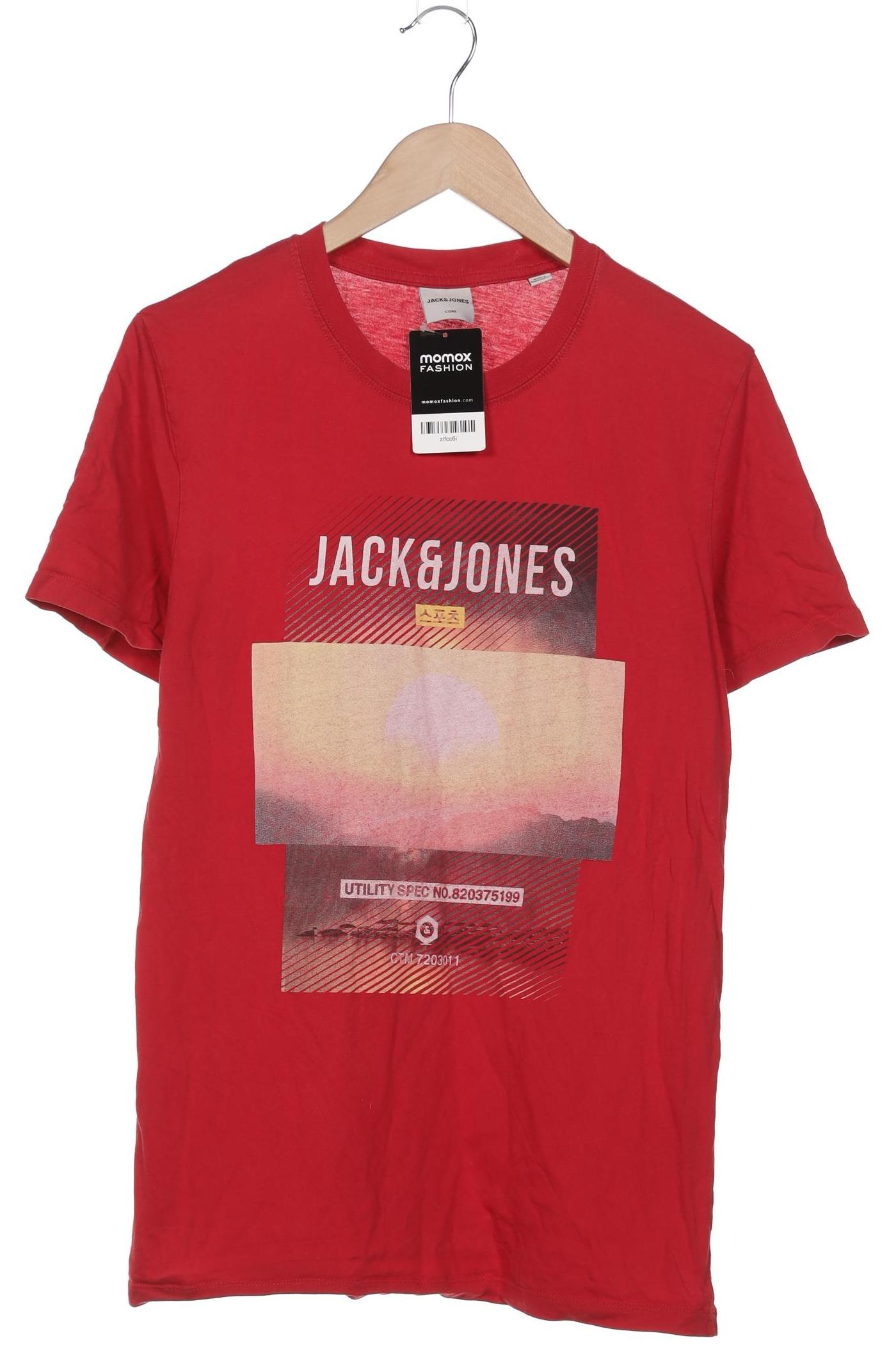 

Jack & Jones Herren T-Shirt, rot, Gr. 52