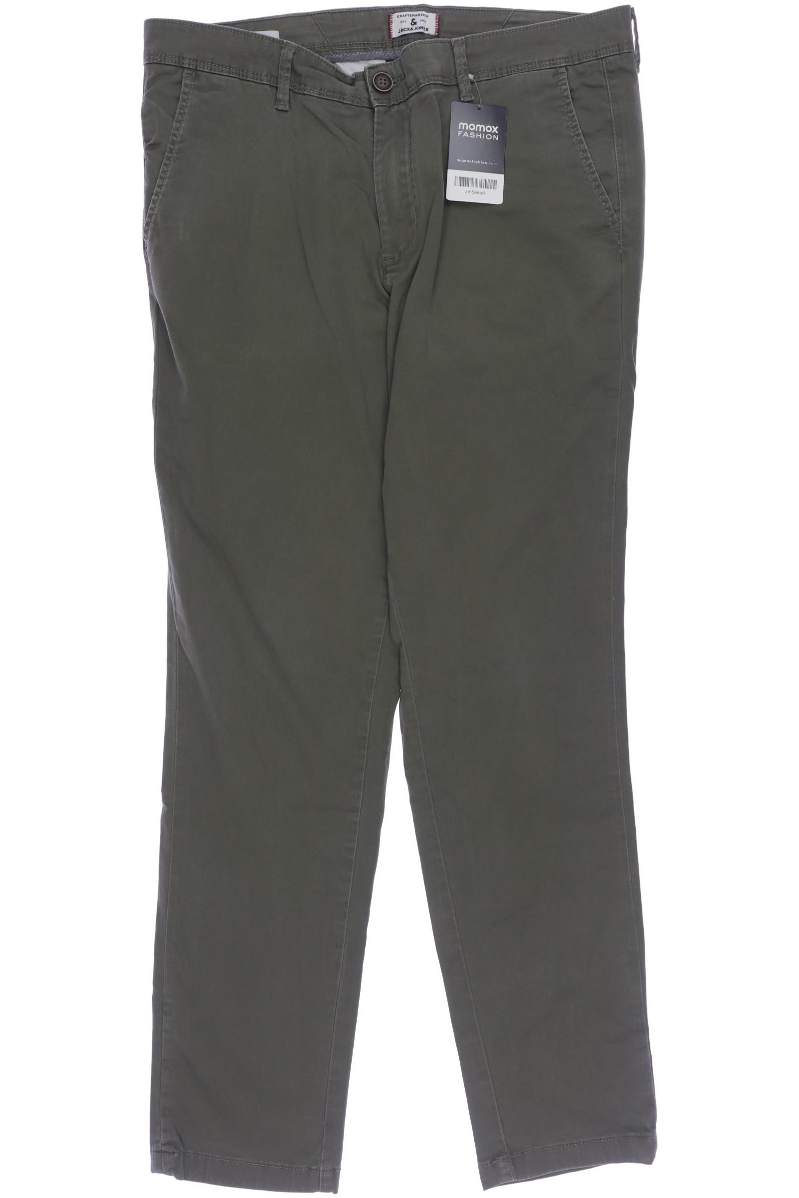 

Jack & Jones Herren Stoffhose, grün, Gr. 33