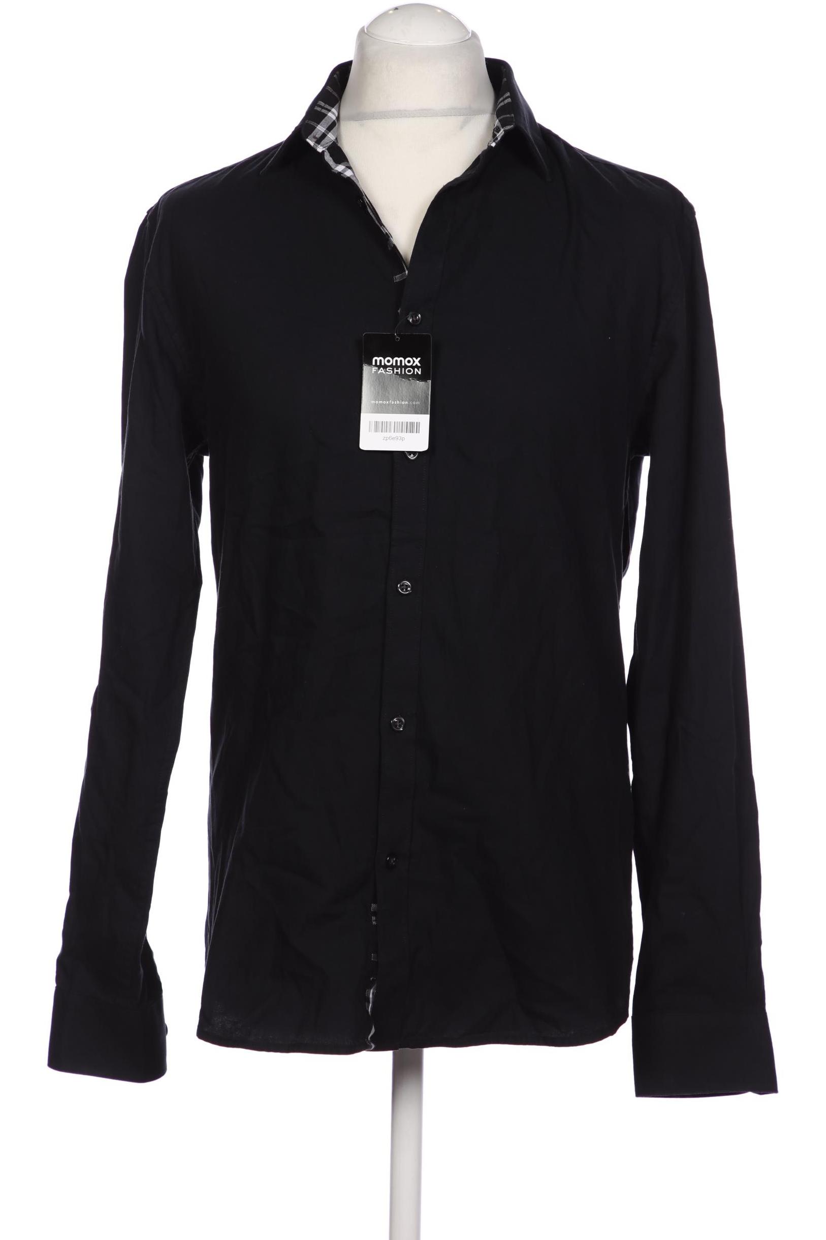 

Jack & Jones Herren Hemd, schwarz, Gr. 52