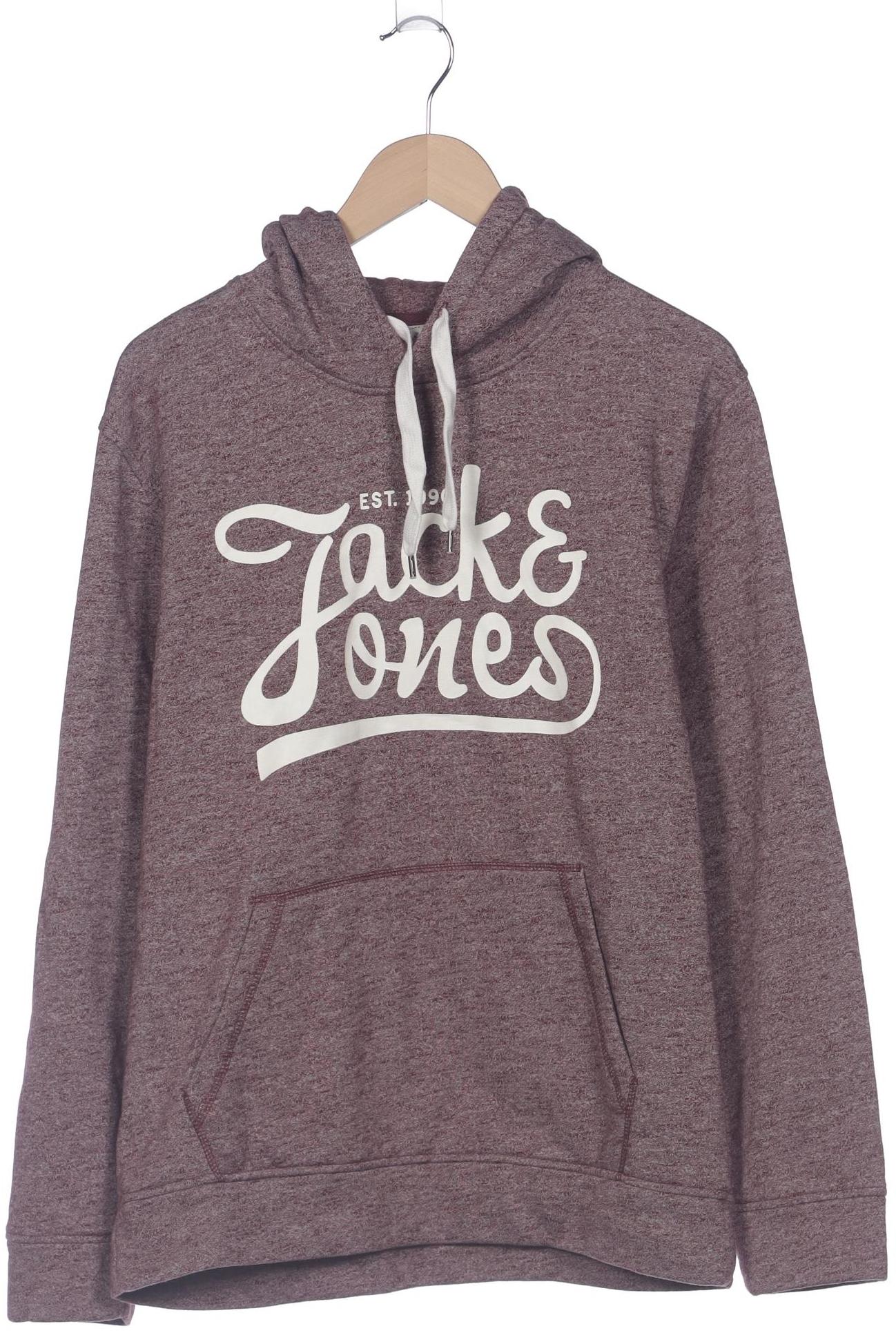 

Jack & Jones Herren Kapuzenpullover, bordeaux, Gr. 54