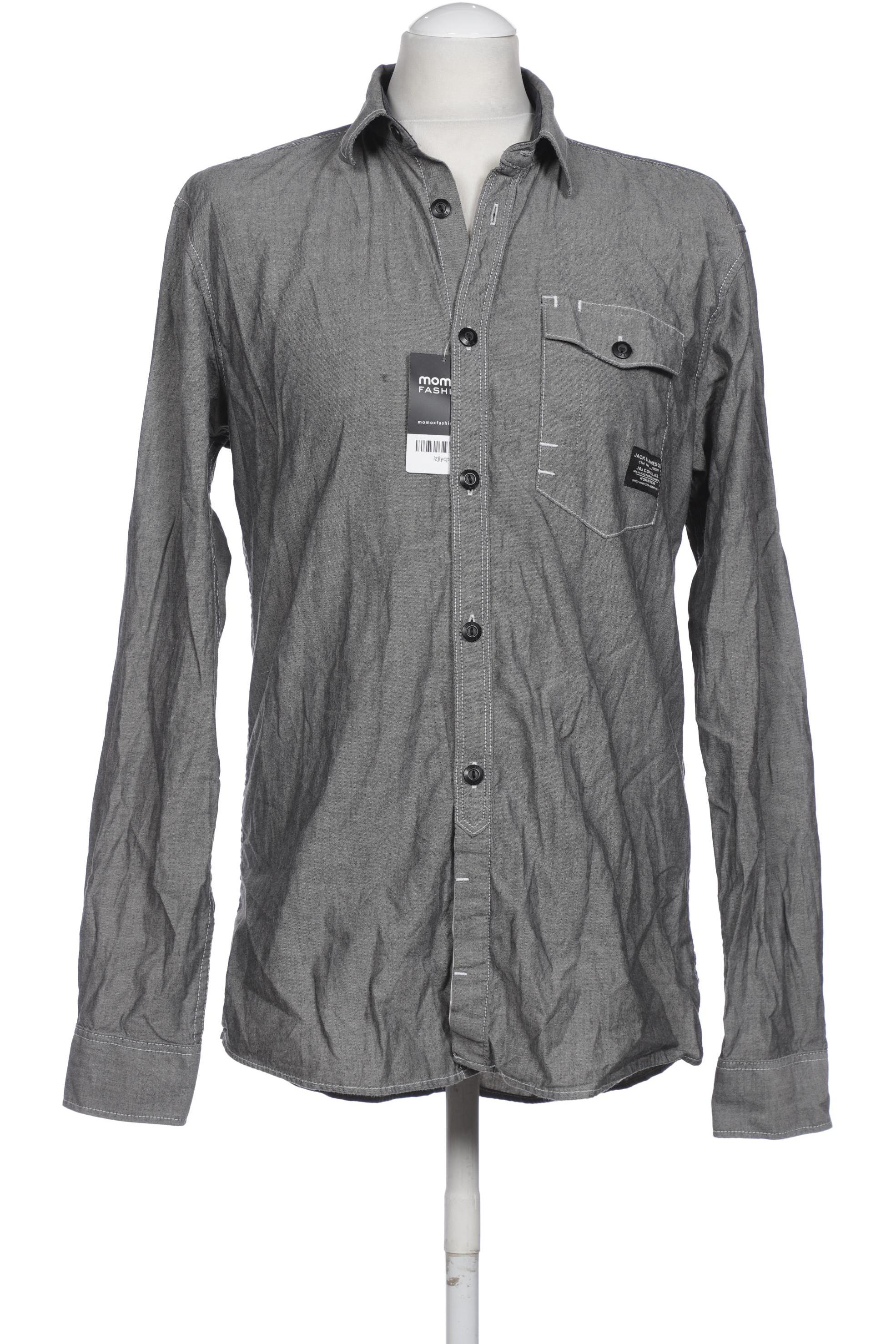 

JACK & JONES Herren Hemd, grau