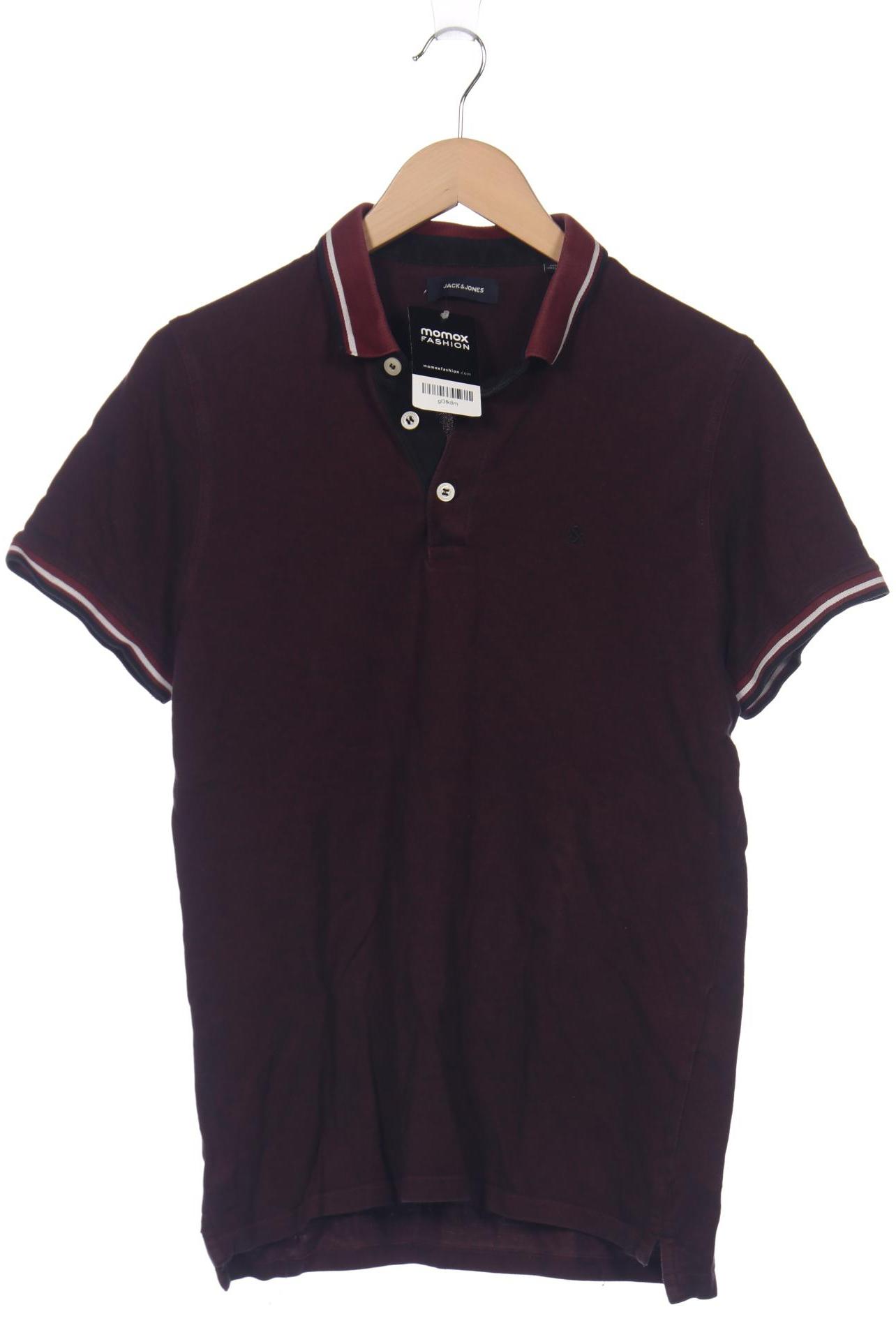 

Jack & Jones Herren Poloshirt, bordeaux, Gr. 52