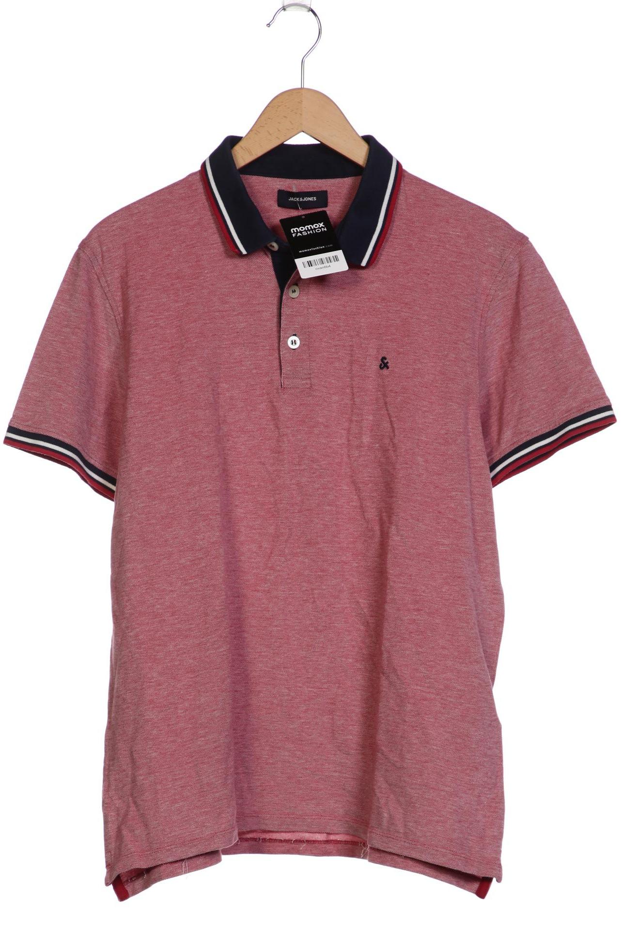 

Jack & Jones Herren Poloshirt, rot, Gr. 56
