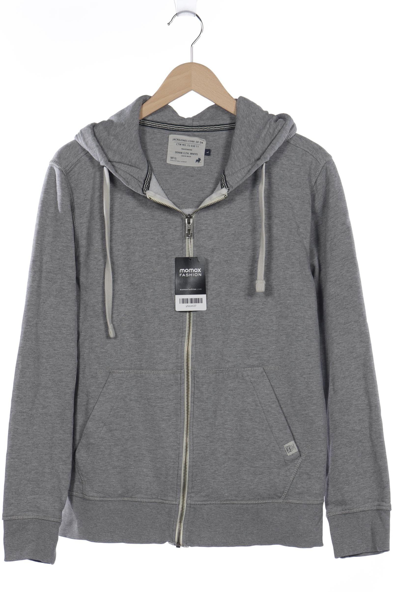 

Jack & Jones Herren Kapuzenpullover, grau, Gr. 52