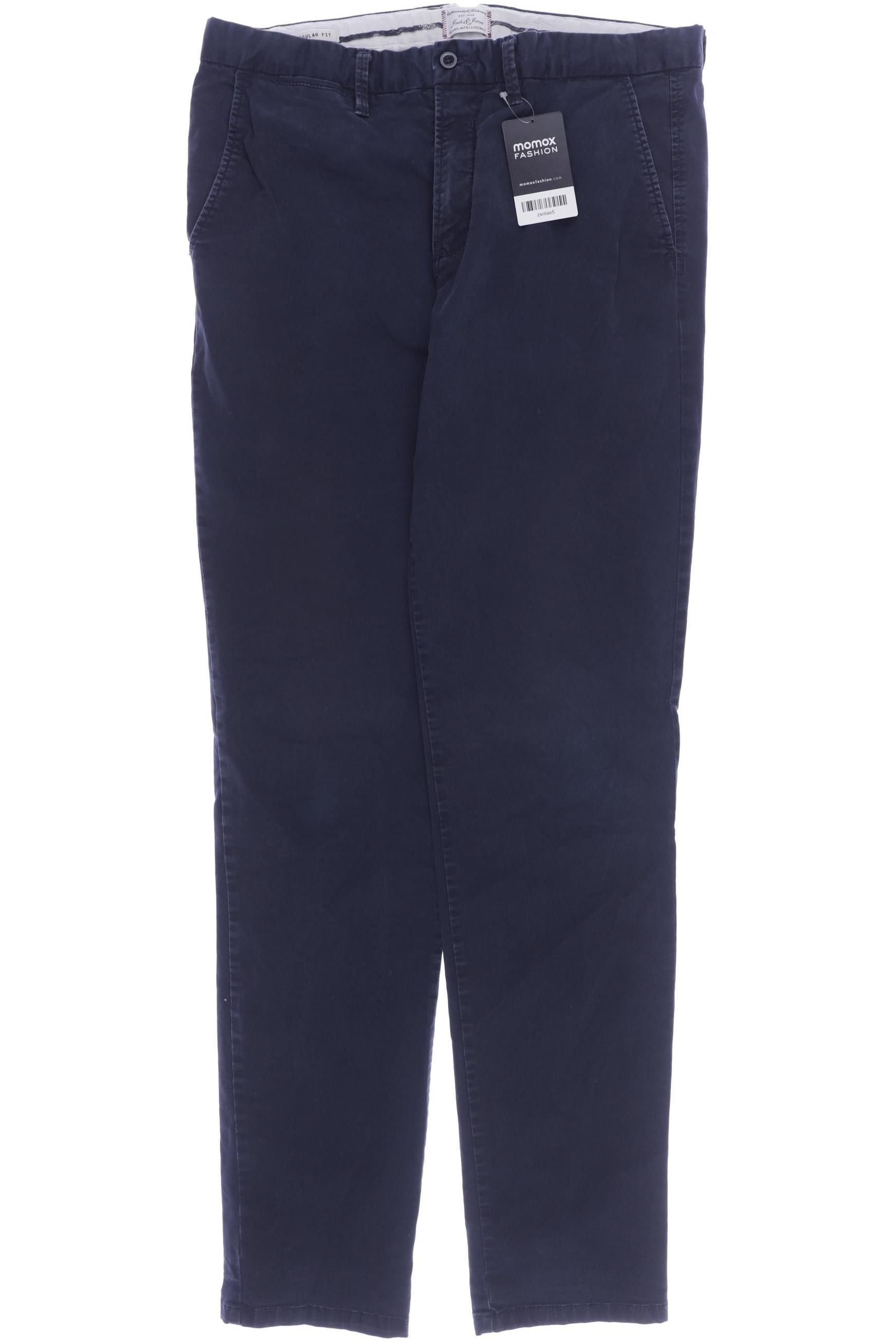 

JACK & JONES Herren Stoffhose, marineblau