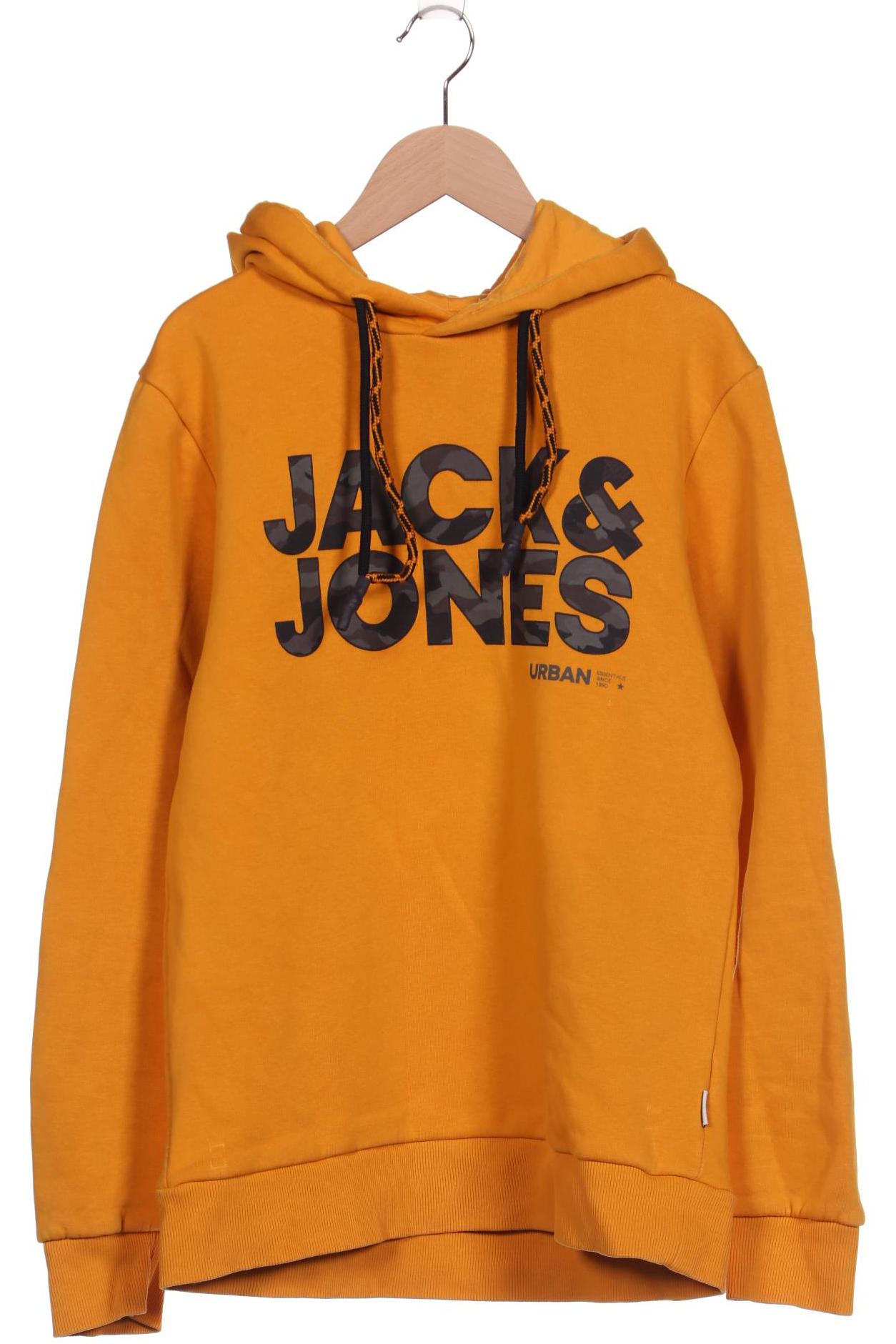 

Jack & Jones Herren Kapuzenpullover, gelb, Gr. 48