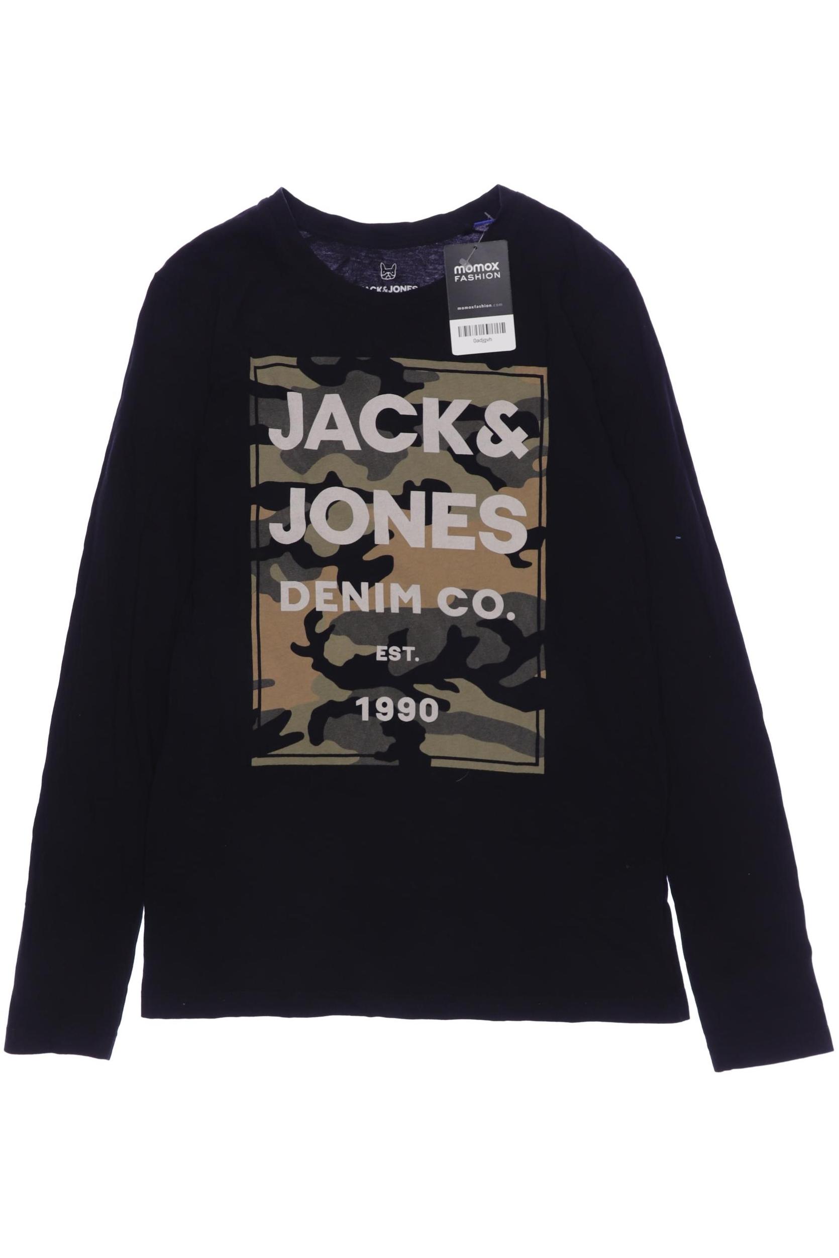 

Jack & Jones Herren Langarmshirt, marineblau, Gr. 164
