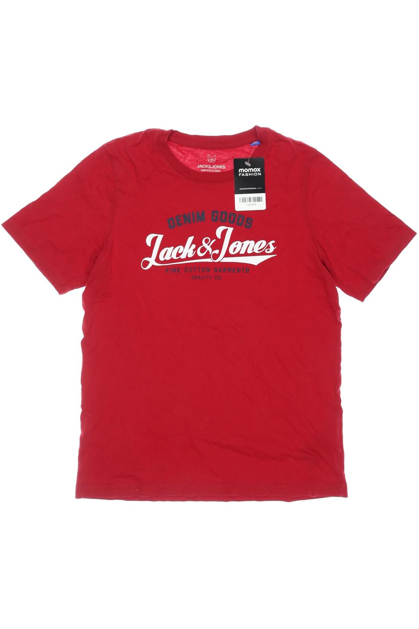 

Jack & Jones Herren T-Shirt, rot, Gr. 164