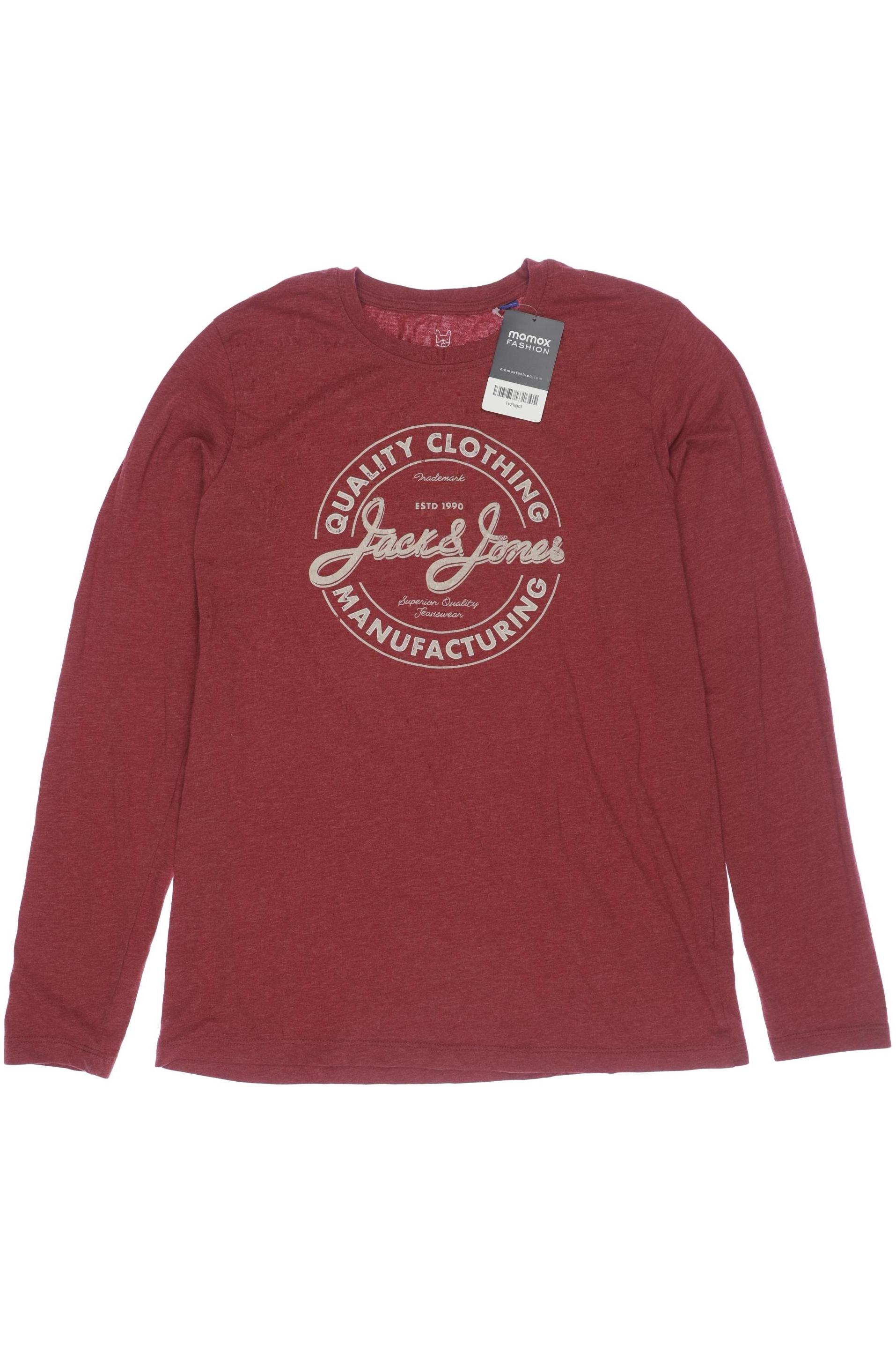 

Jack & Jones Herren Langarmshirt, rot, Gr. 176