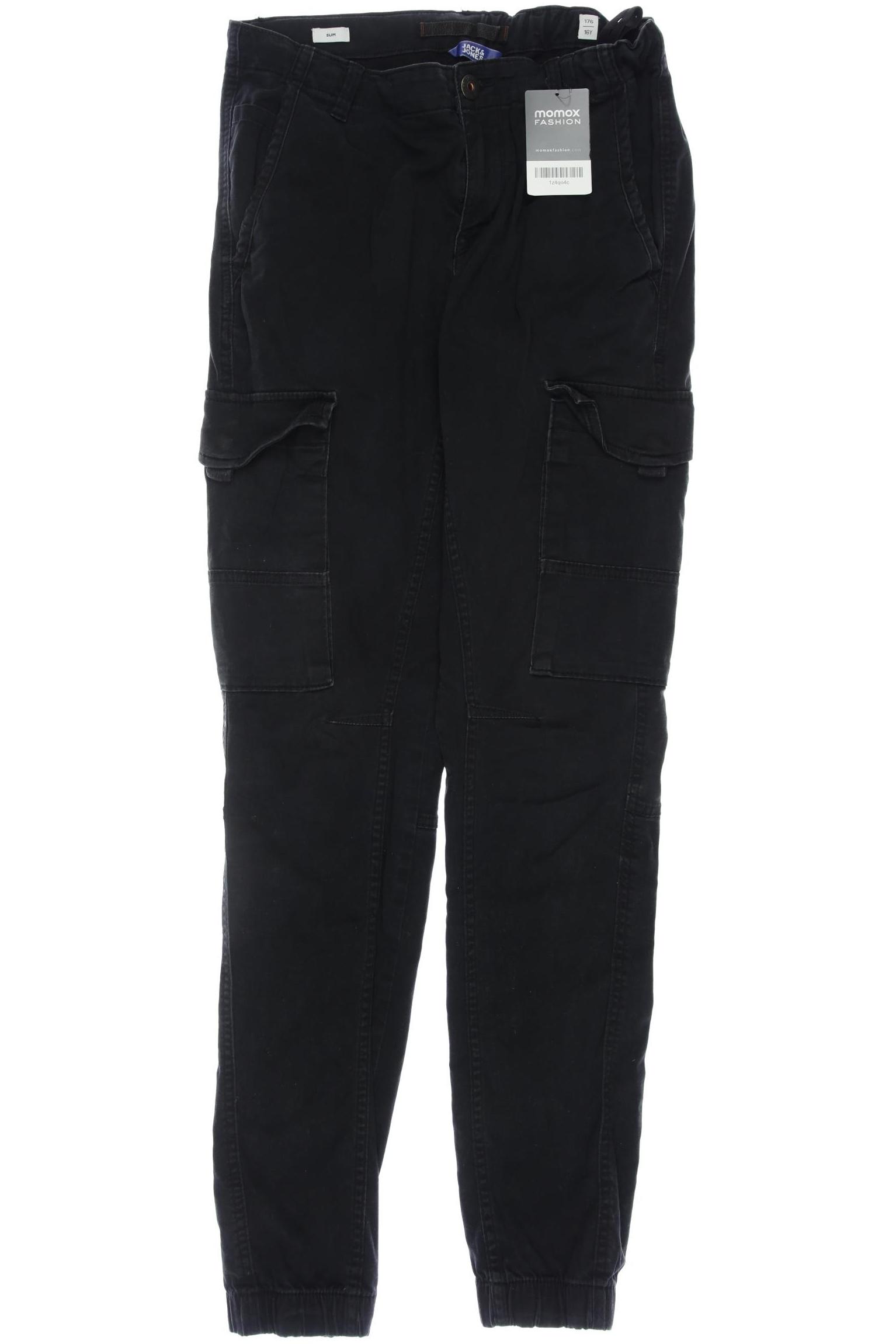 

Jack & Jones Herren Stoffhose, schwarz, Gr. 176