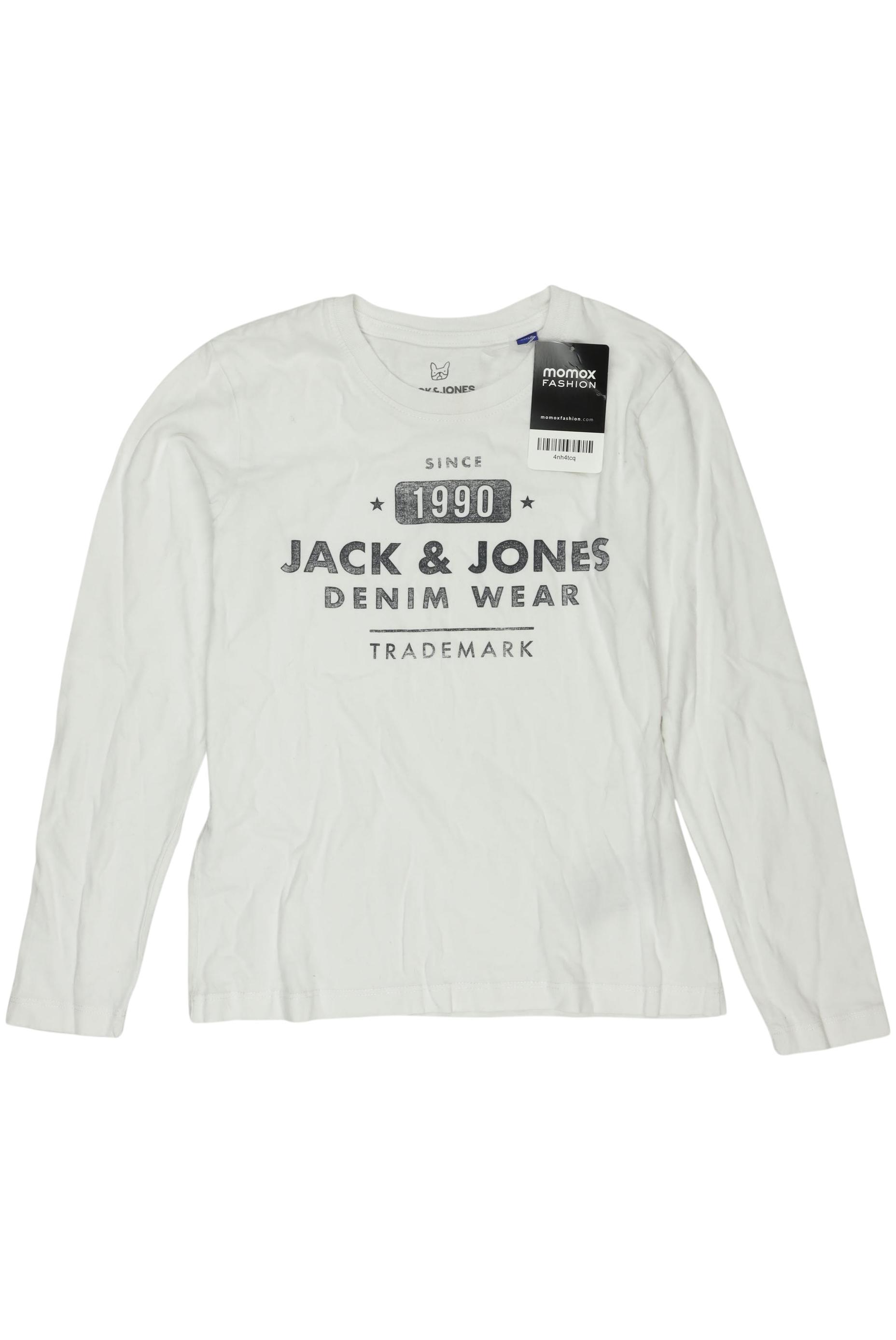 

Jack & Jones Jungen Langarmshirt, weiß, Gr. 10
