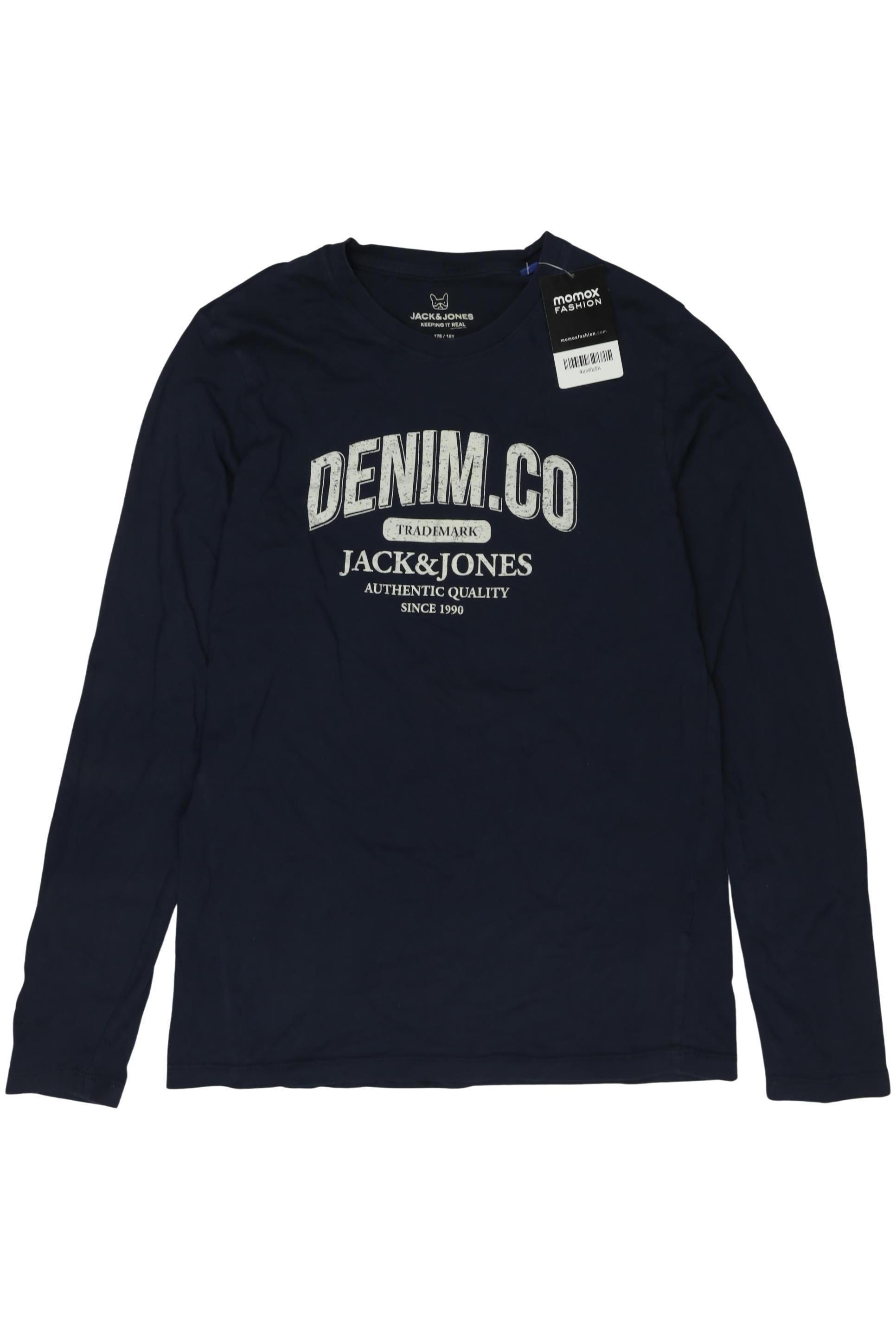 

Jack & Jones Jungen Langarmshirt, marineblau, Gr. 176