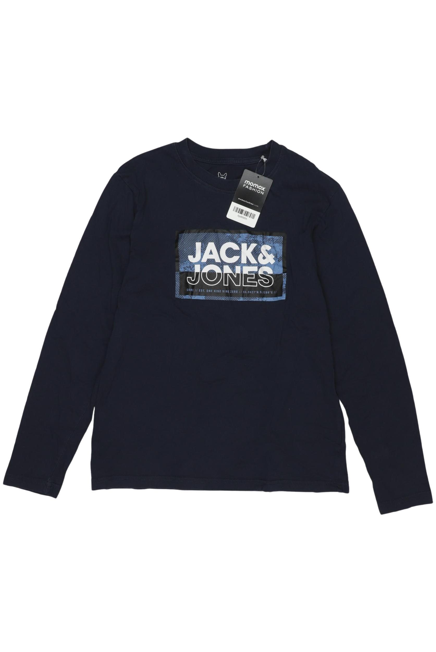 

Jack & Jones Jungen Langarmshirt, marineblau, Gr. 14