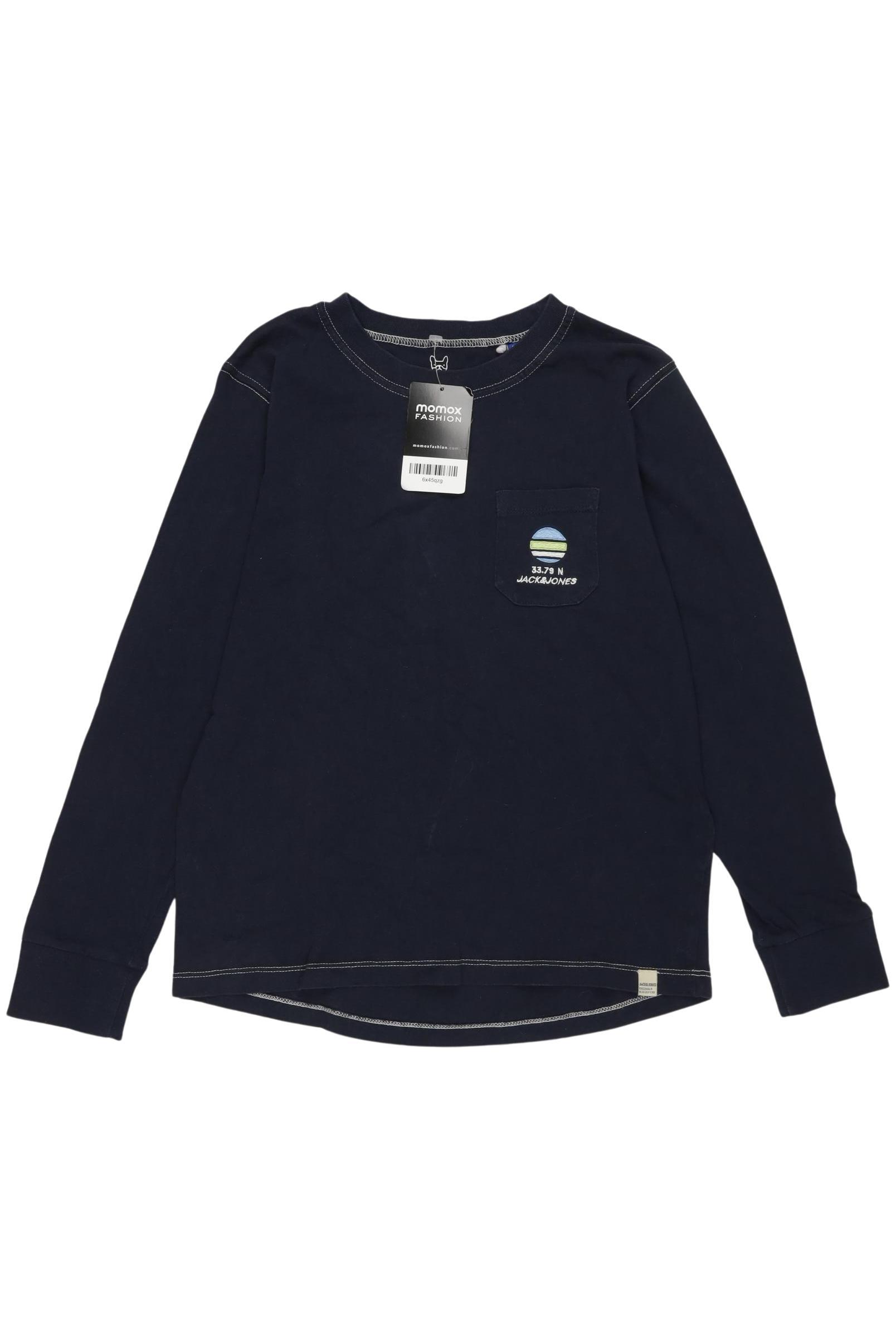 

Jack & Jones Jungen Langarmshirt, marineblau, Gr. 152