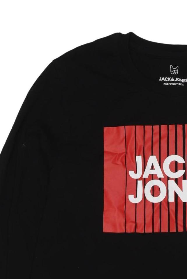 Thumbnail - Jack &amp; Jones Jungen Langarmshirt, schwarz, Gr. 176