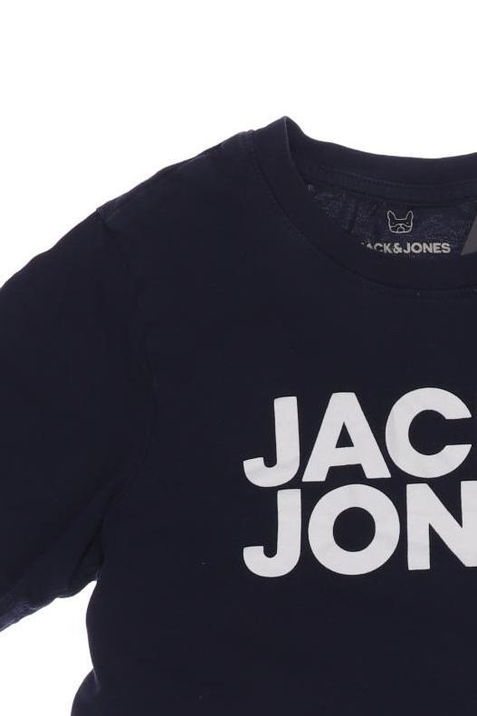 Thumbnail - Jack &amp; Jones Herren T-Shirt, marineblau, Gr. 152