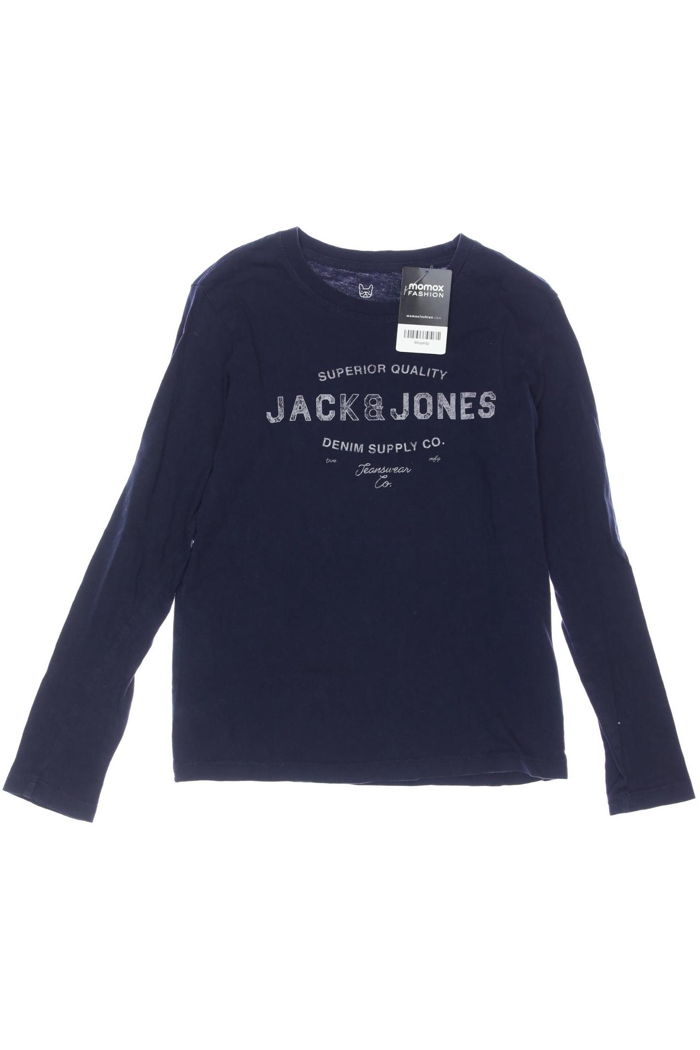 

Jack & Jones Herren Langarmshirt, marineblau, Gr. 152