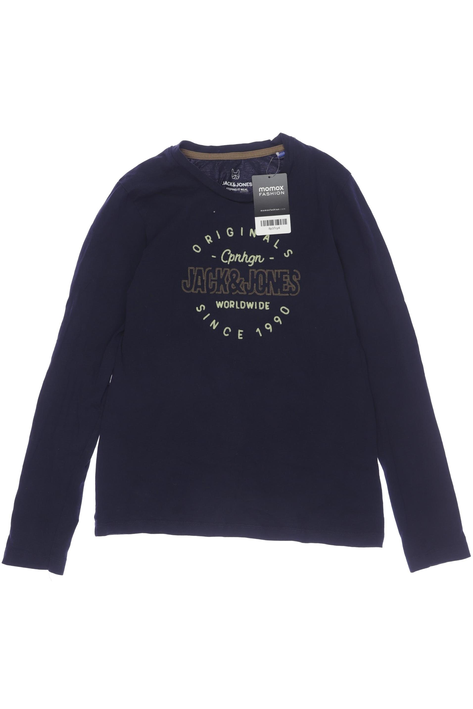 

Jack & Jones Herren Langarmshirt, marineblau, Gr. 152