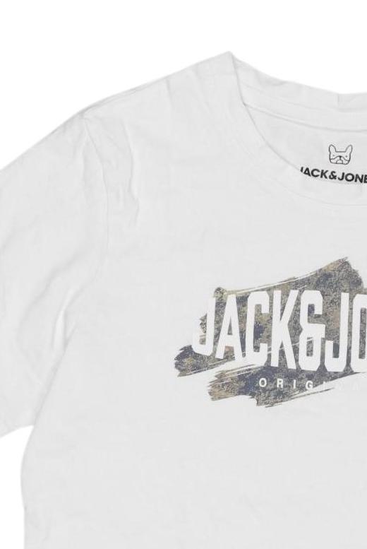 Thumbnail - Jack &amp; Jones Jungen T-Shirt, weiß, Gr. 140