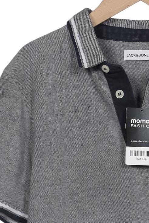 Thumbnail - Jack &amp; Jones Herren Poloshirt, grau, Gr. 146